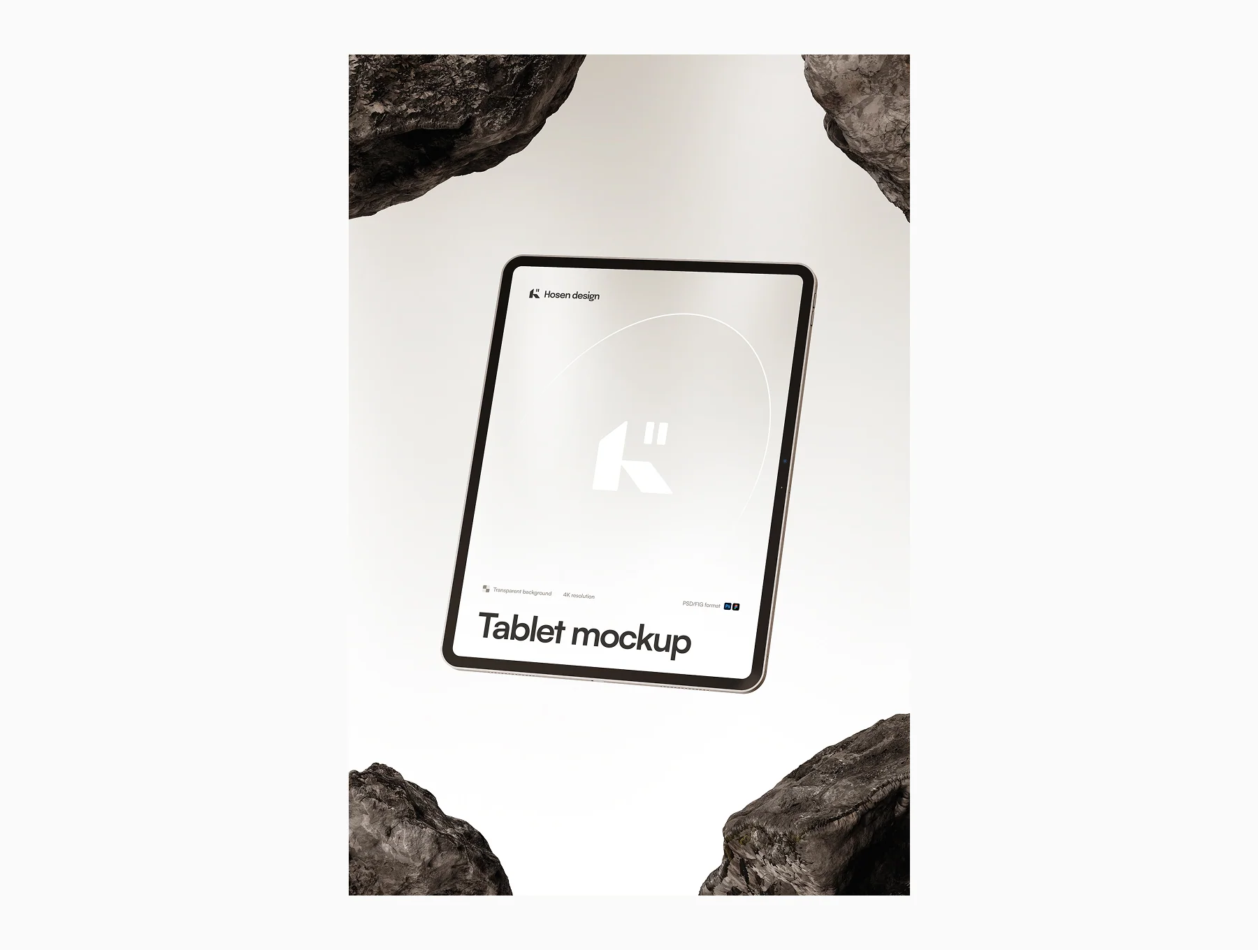 37 Device Mockups — Stone Scene Pack (PSD & FIG) 3
