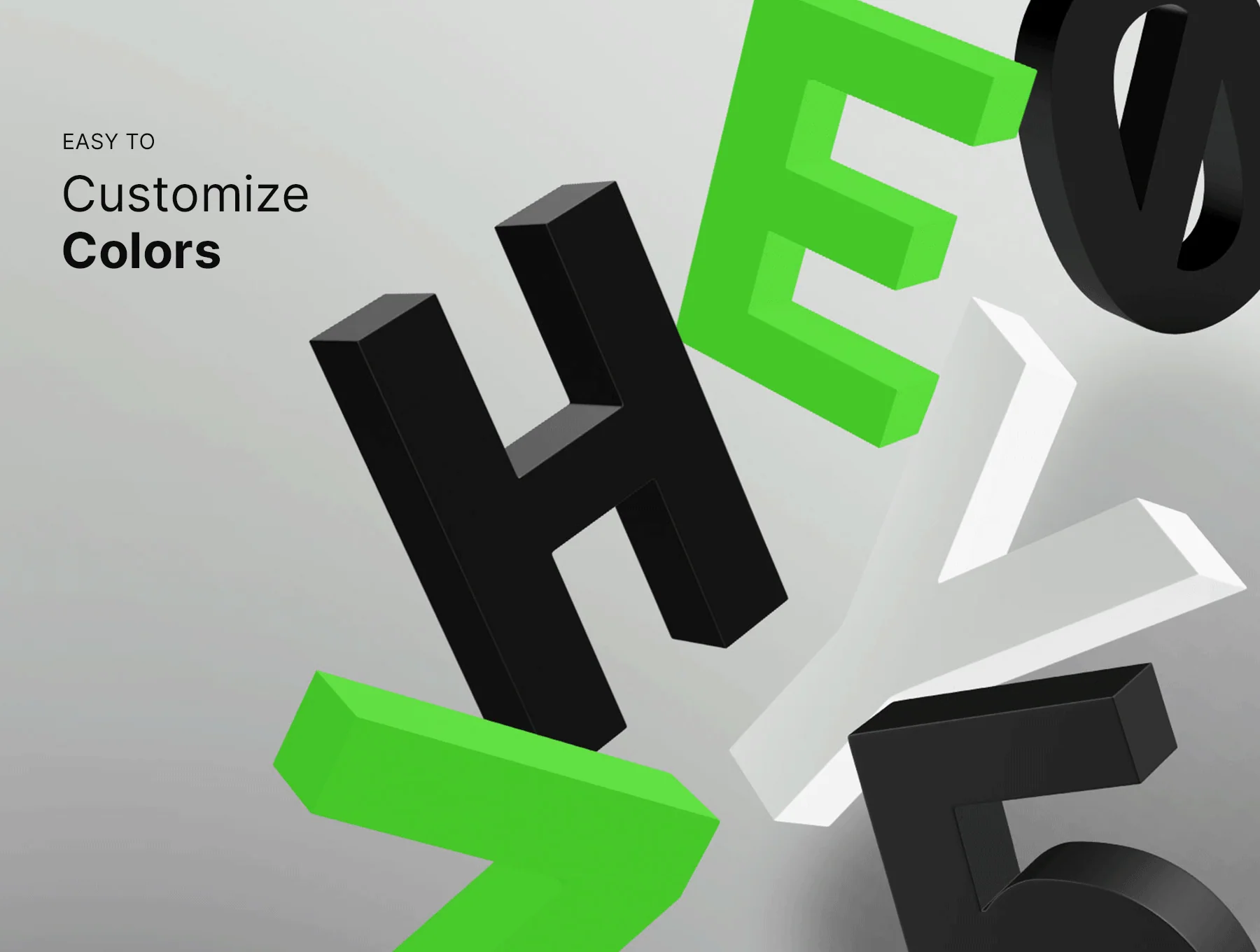 3D Alphabets & Numbers 2