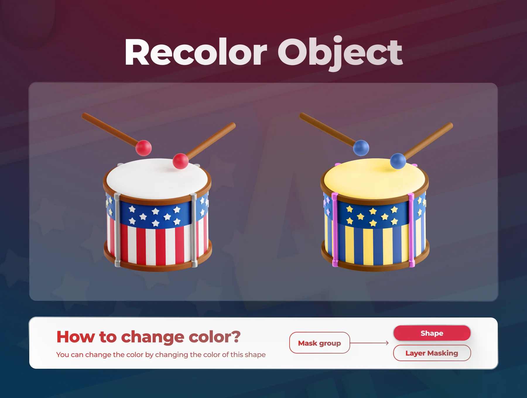 3D American Independence Day 4