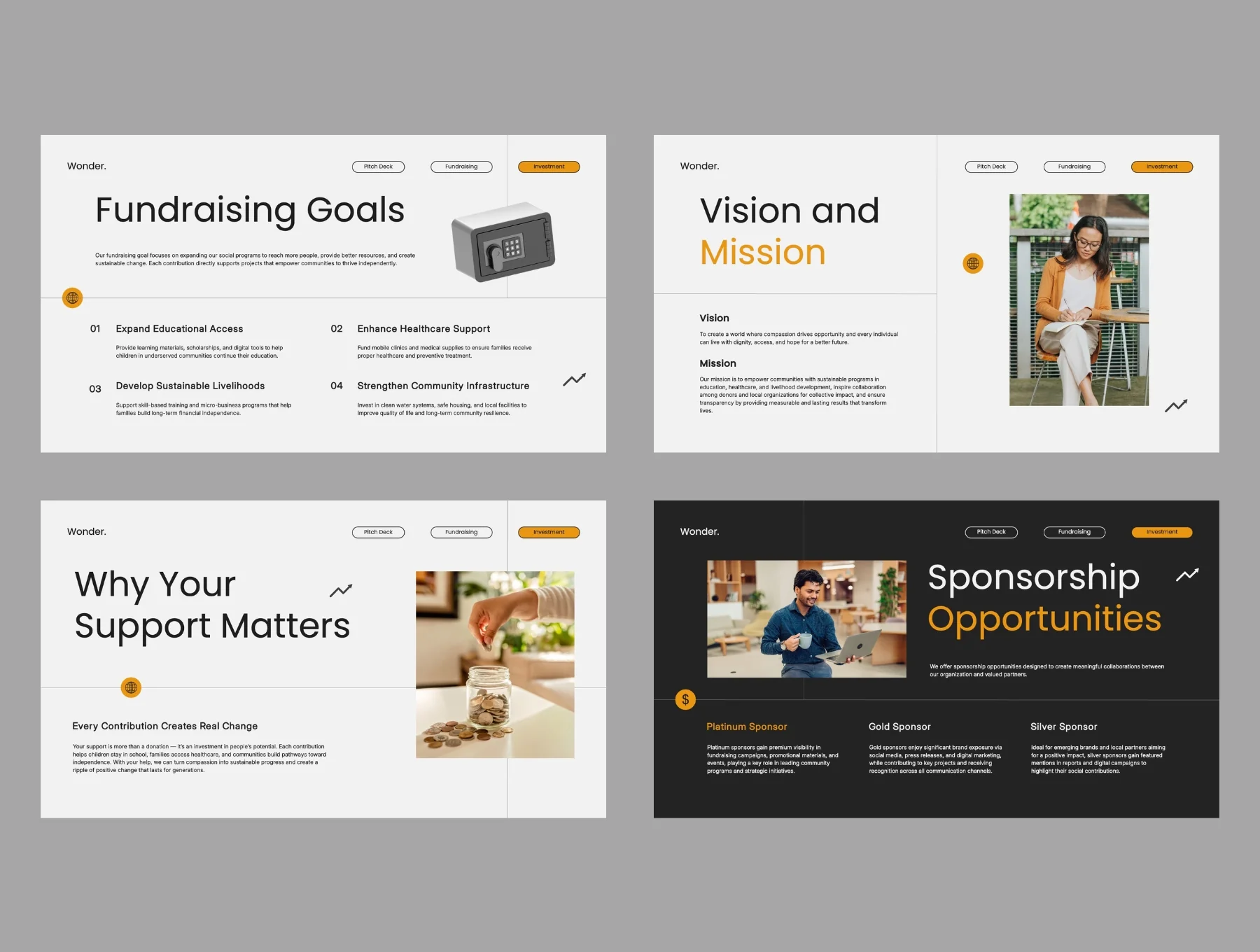 3D Animated Fundraising Deck 5
