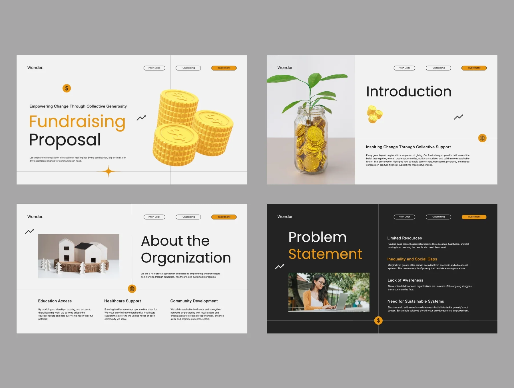 3D Animated Fundraising Deck 6