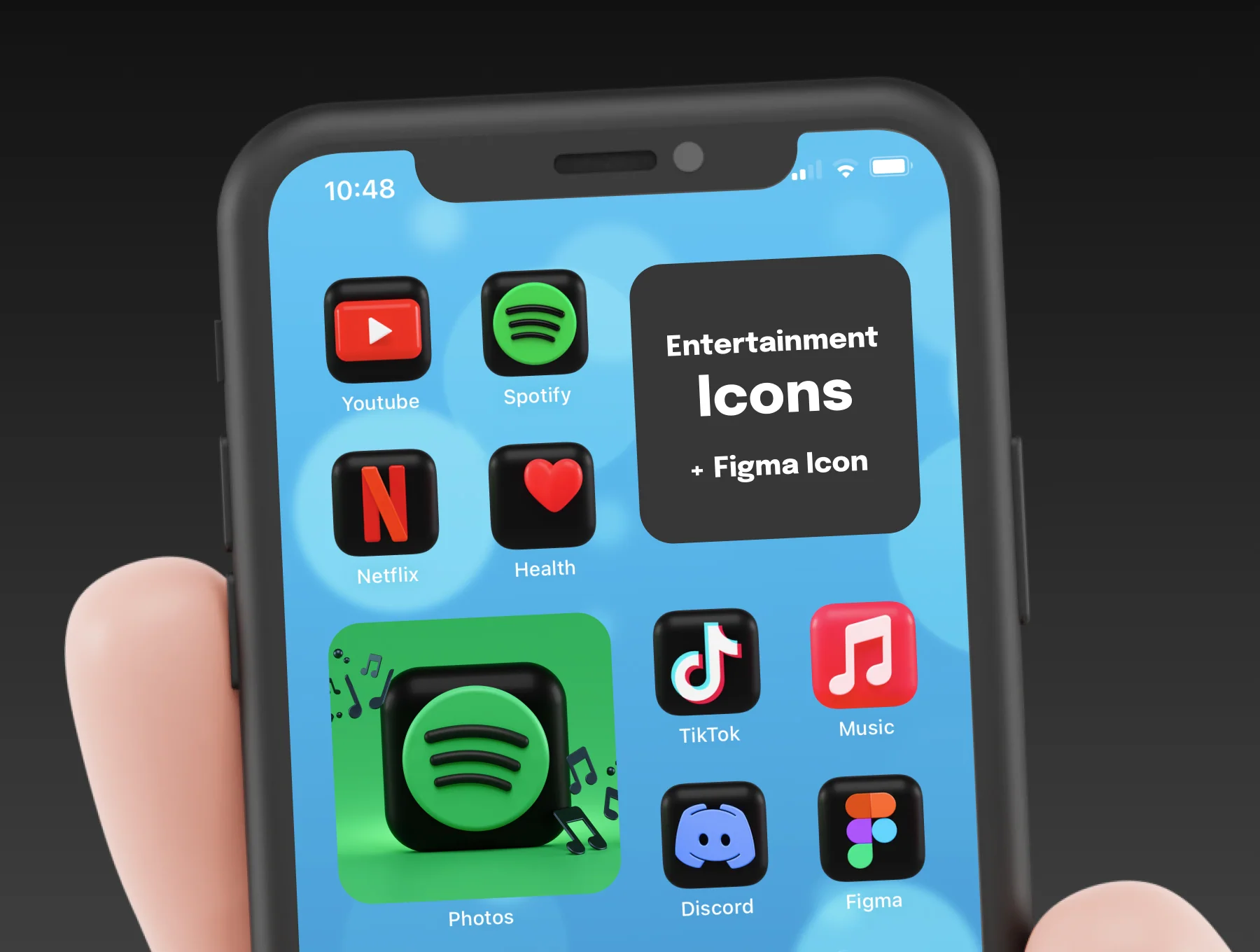 3D App Icons for iOS 3