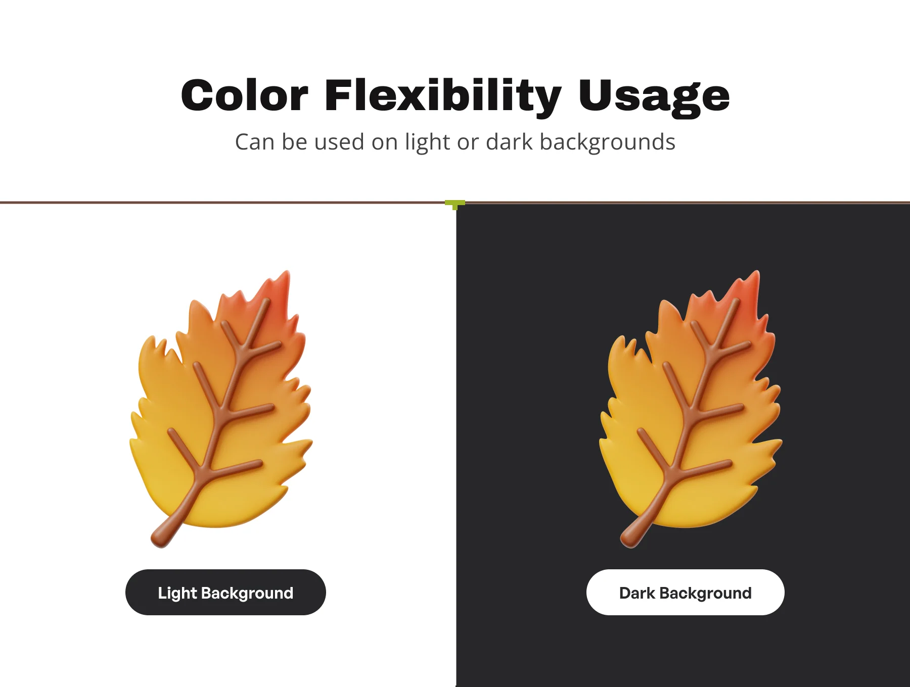 3D Autumn Leaves 4