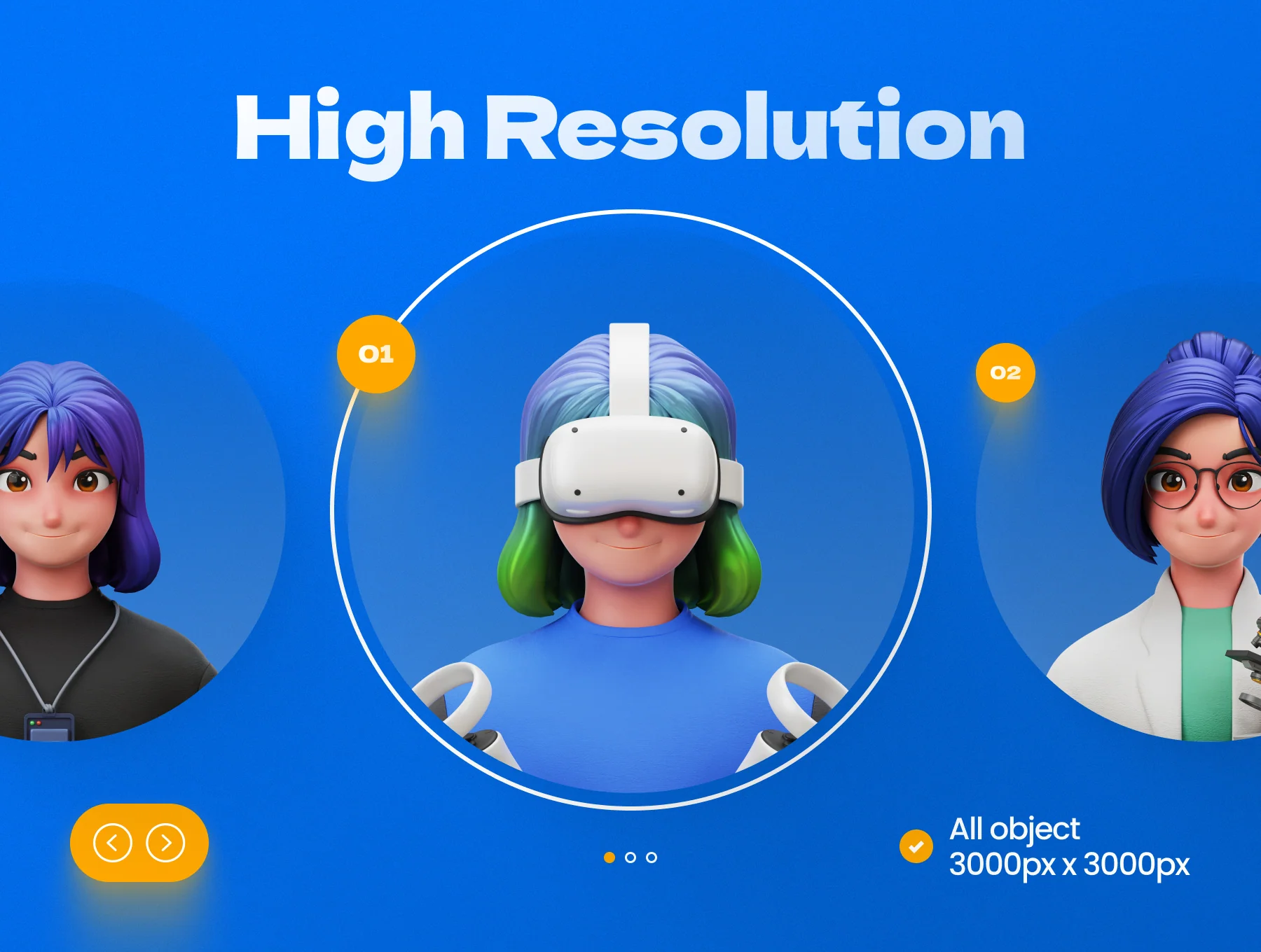 3D Avatar Profession 3
