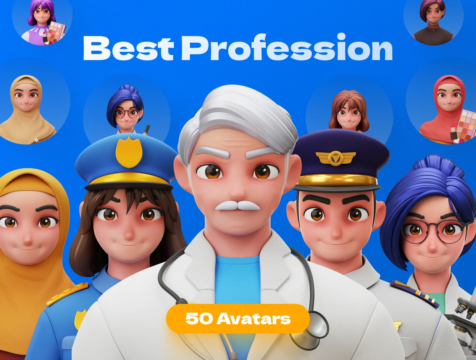 3D Avatar Profession 5