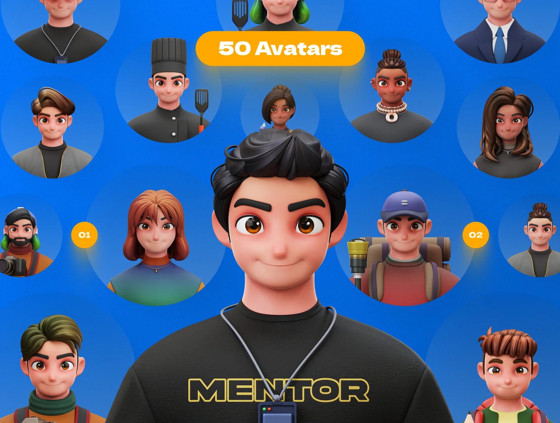 3D Avatar Profession 6