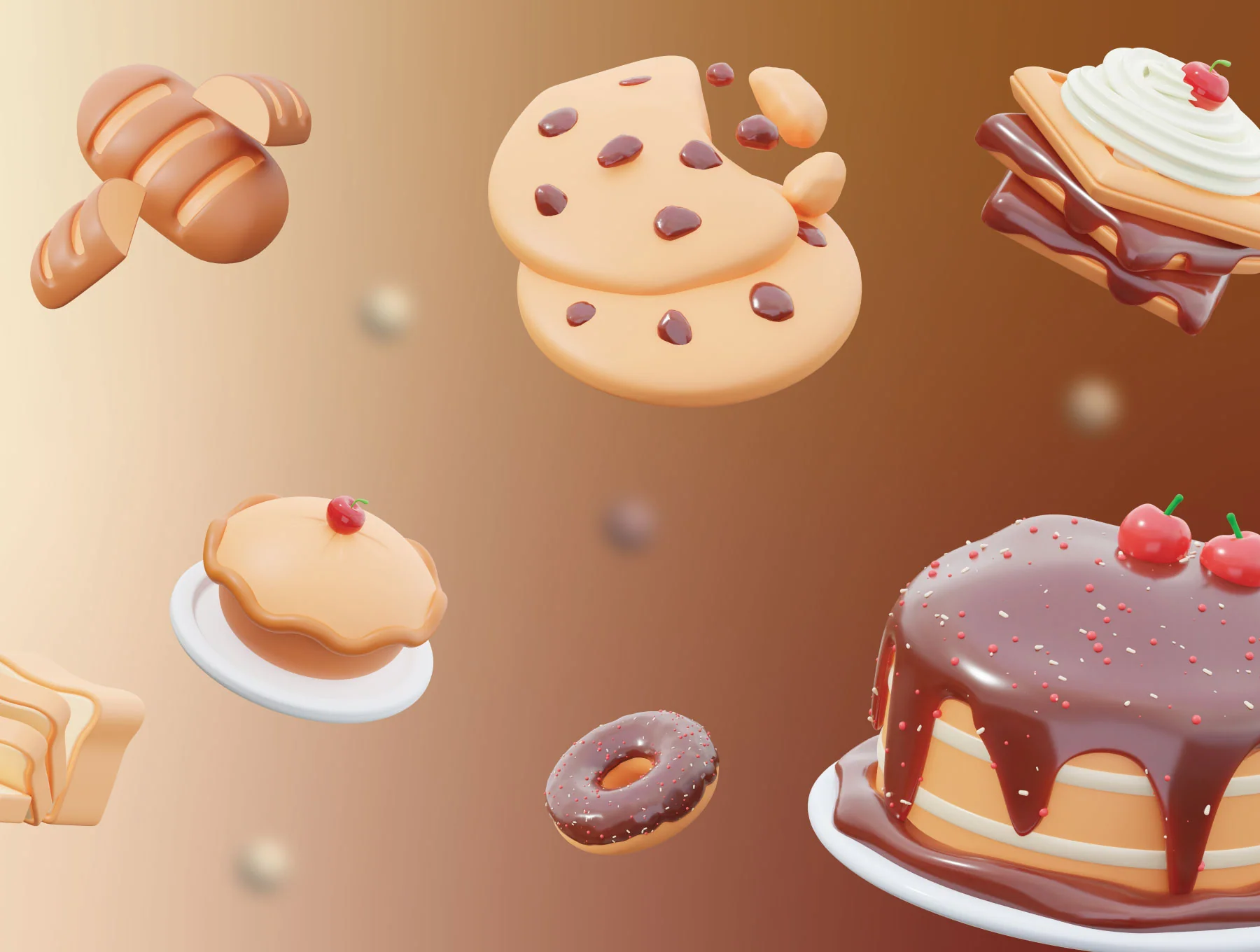 3D Bakery Icon 2
