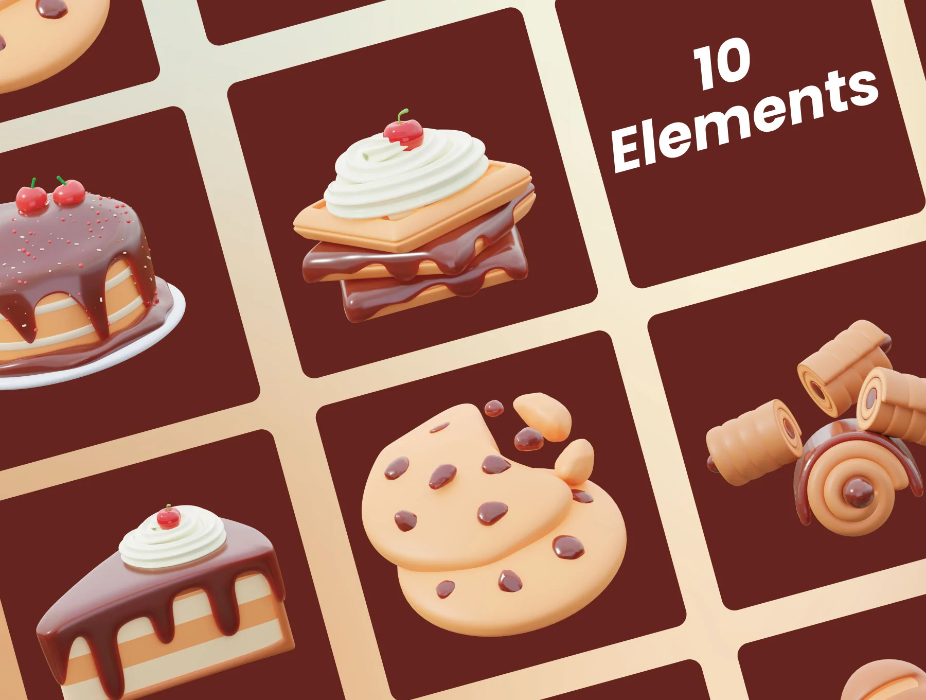 3D Bakery Icon 5