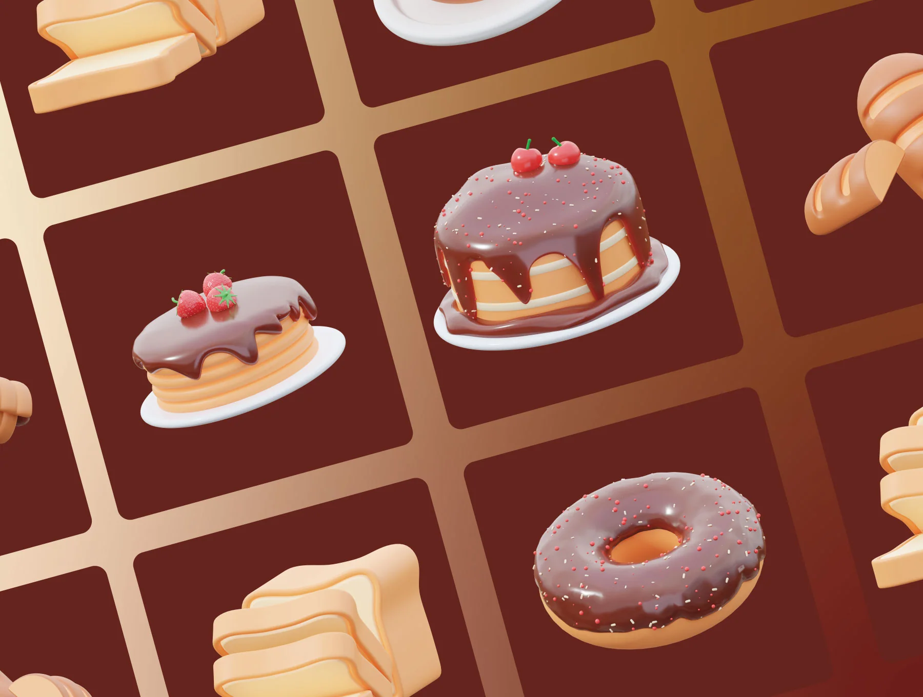3D Bakery Icon 6