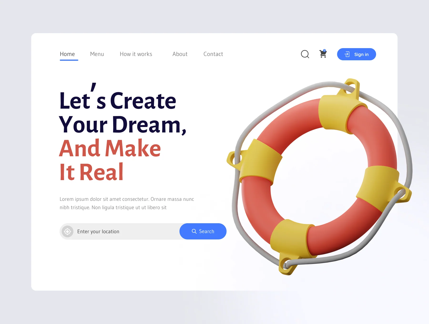 3D Beach Summer Icon Pack 3