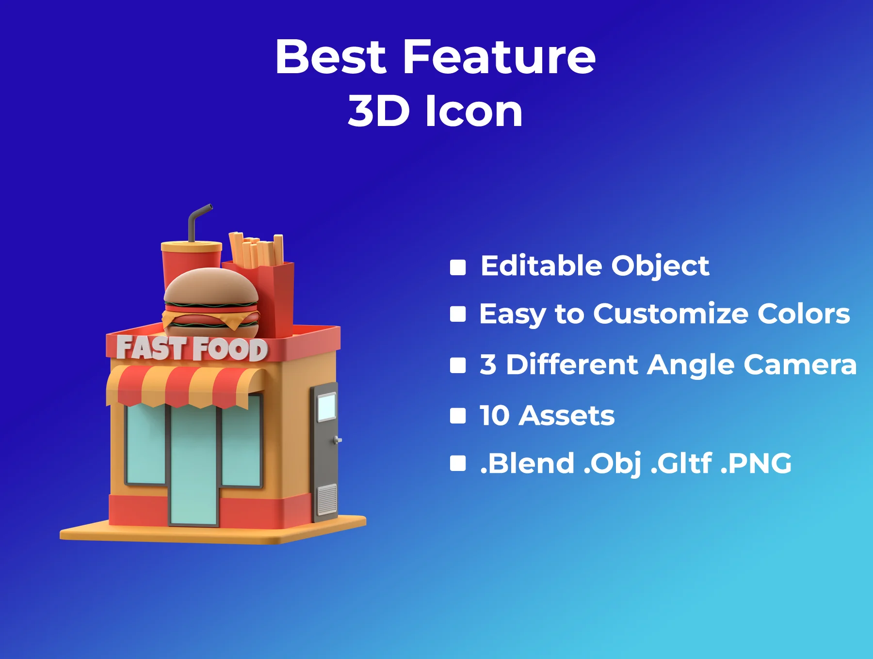 3D Building Illustrations 2