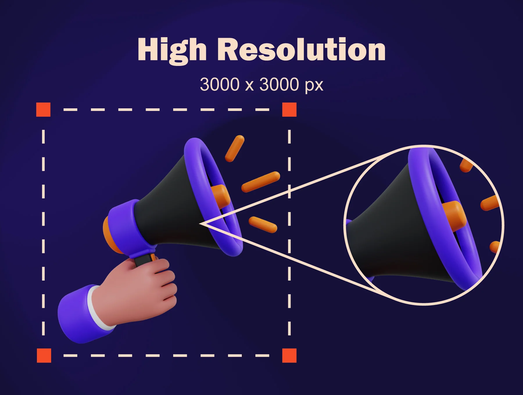 3D Business Hand Gesture 3