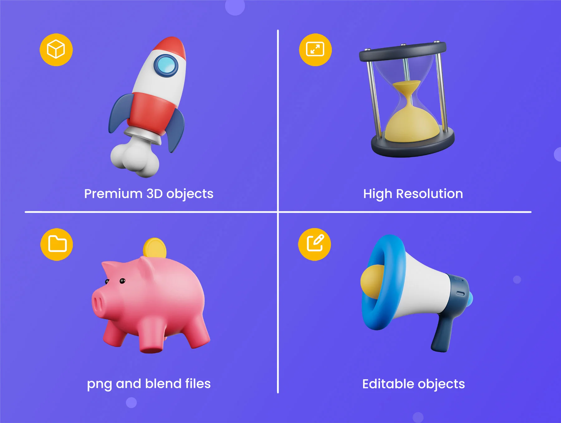 3D Business Icons 3