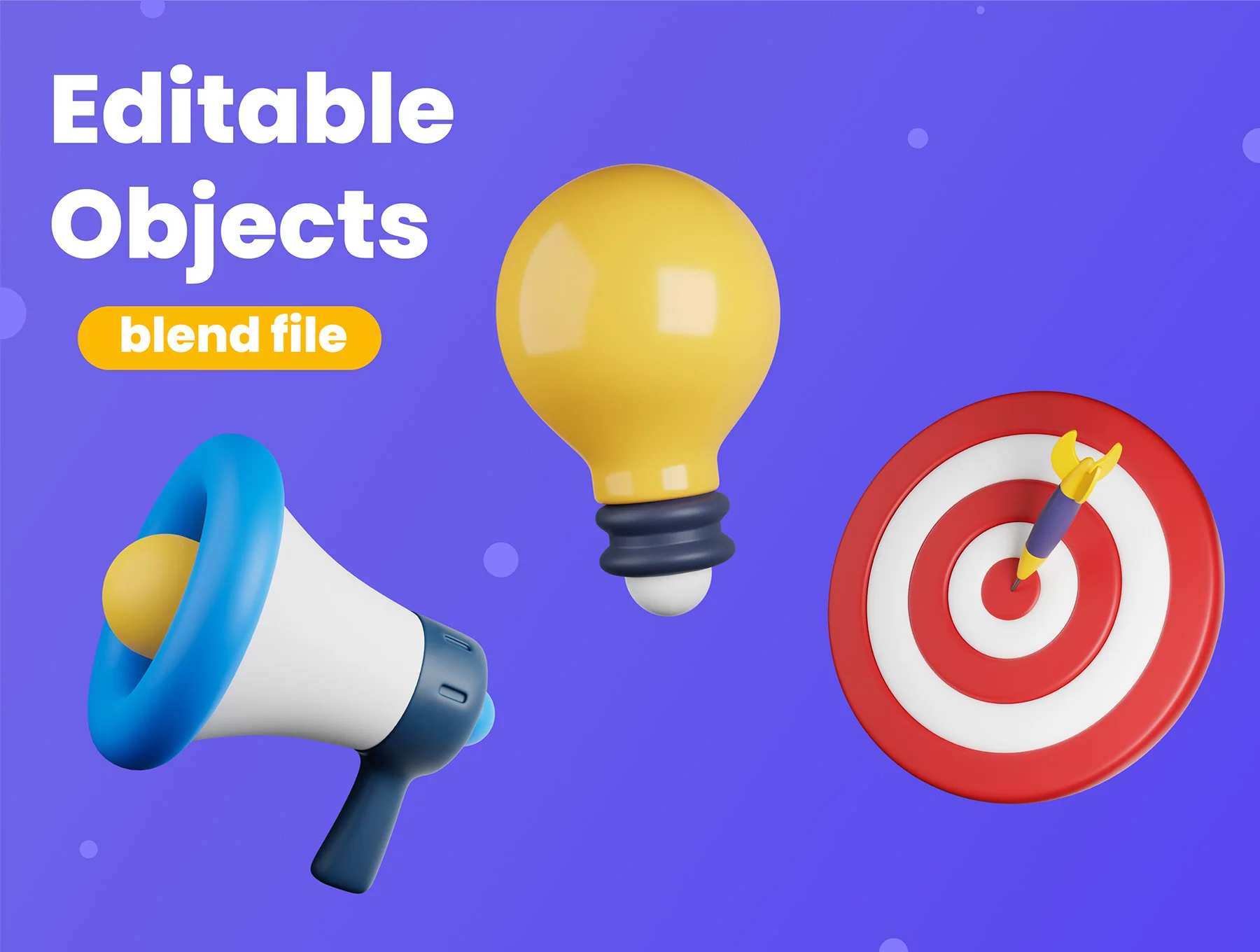 3D Business Icons 4