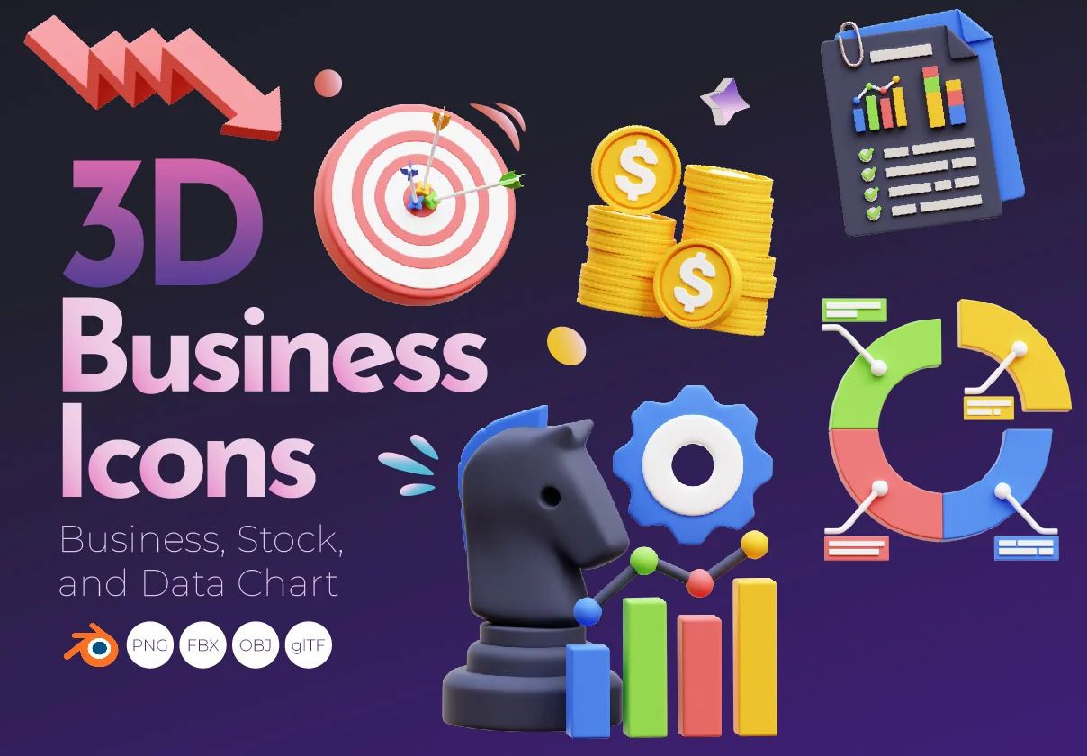 Business 3D Illustration