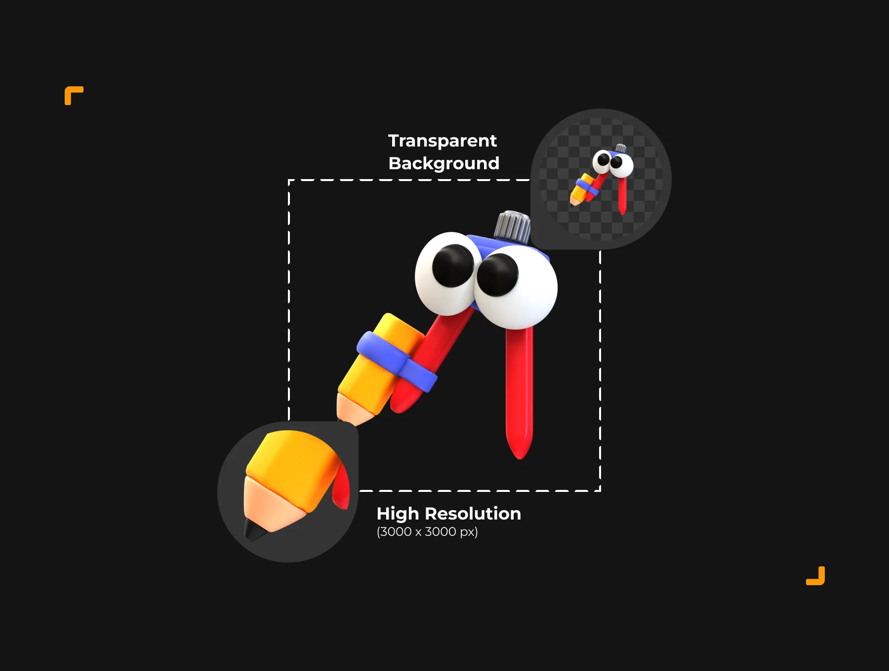 3D Cartoon Icon -  Education Series 3