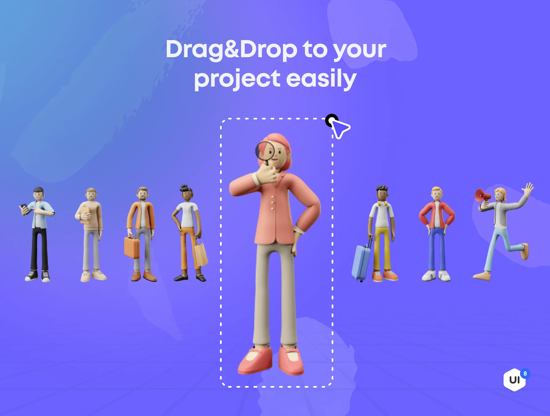 3D Character Illustration Pack 2