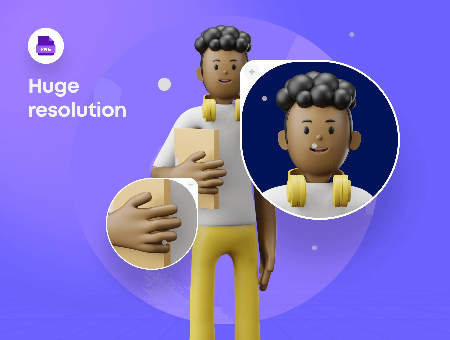 3D Character Illustration Pack 7
