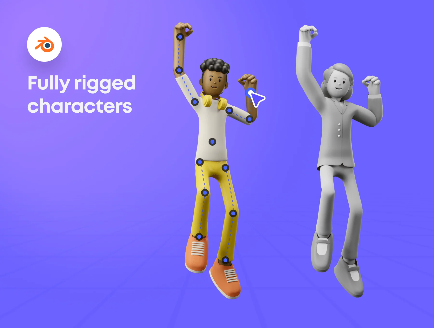 3D Character Illustration Pack 8