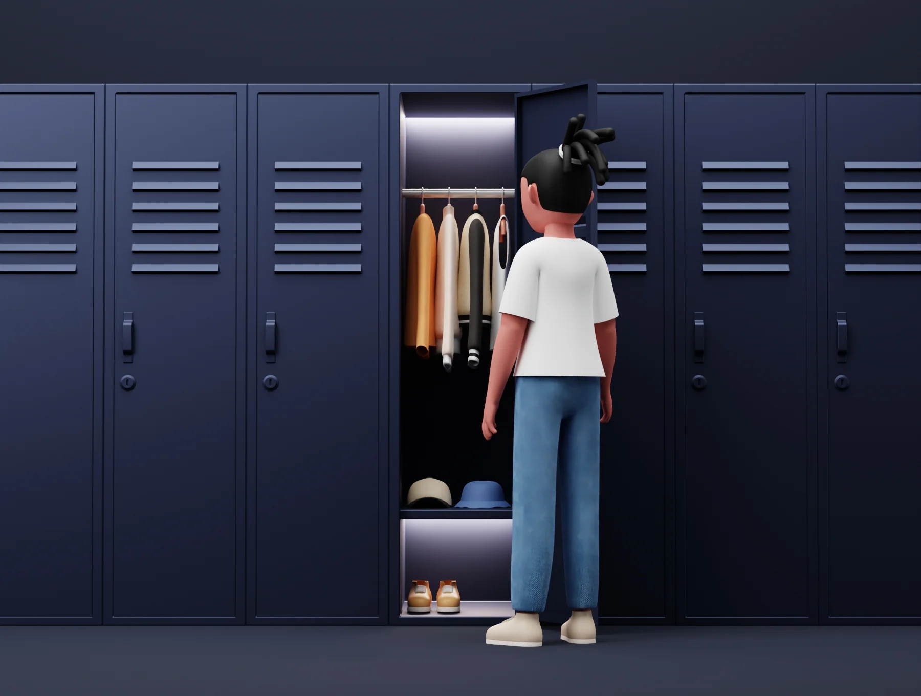 3D Character Library 3