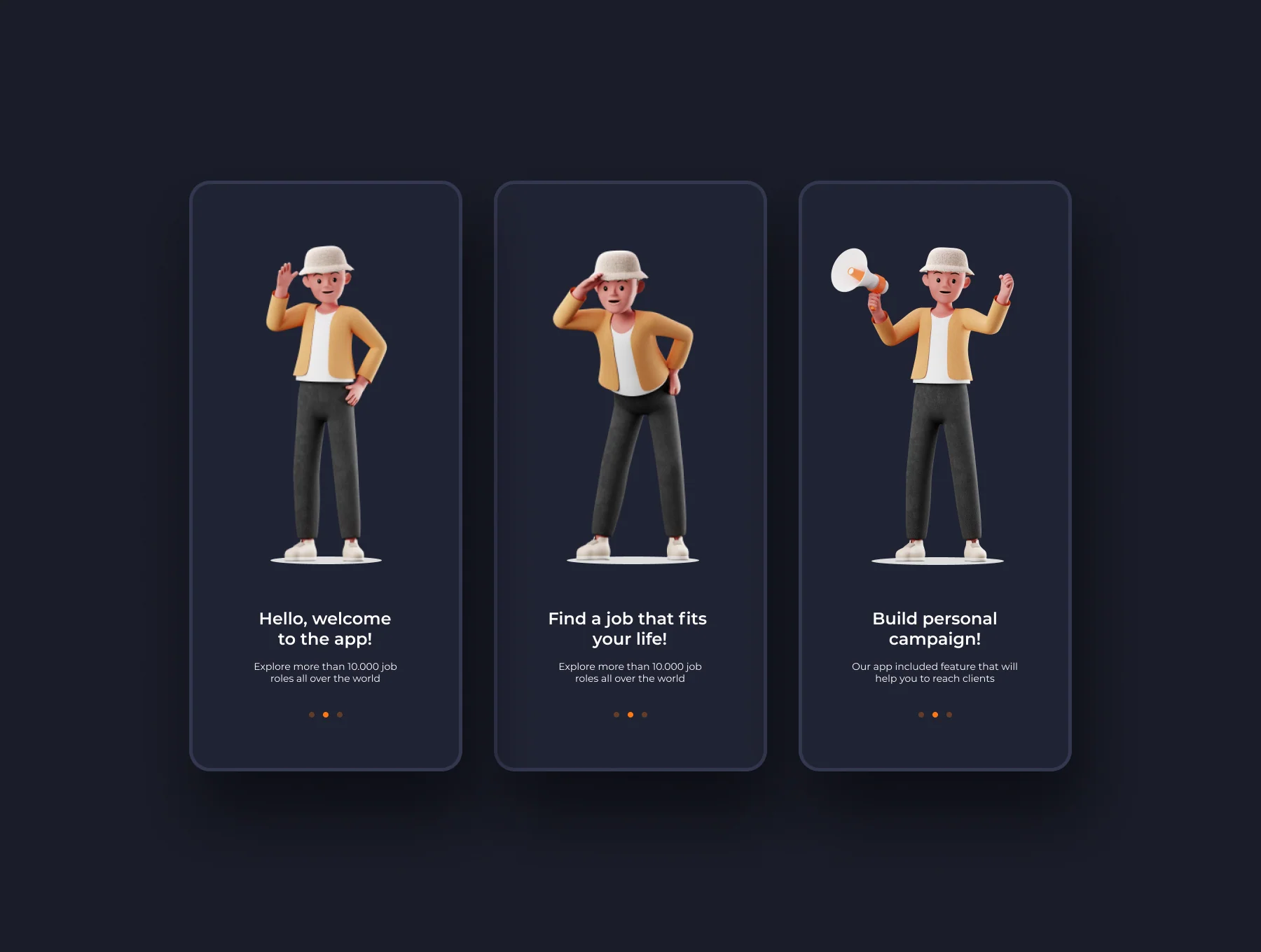 3D Character Library 4