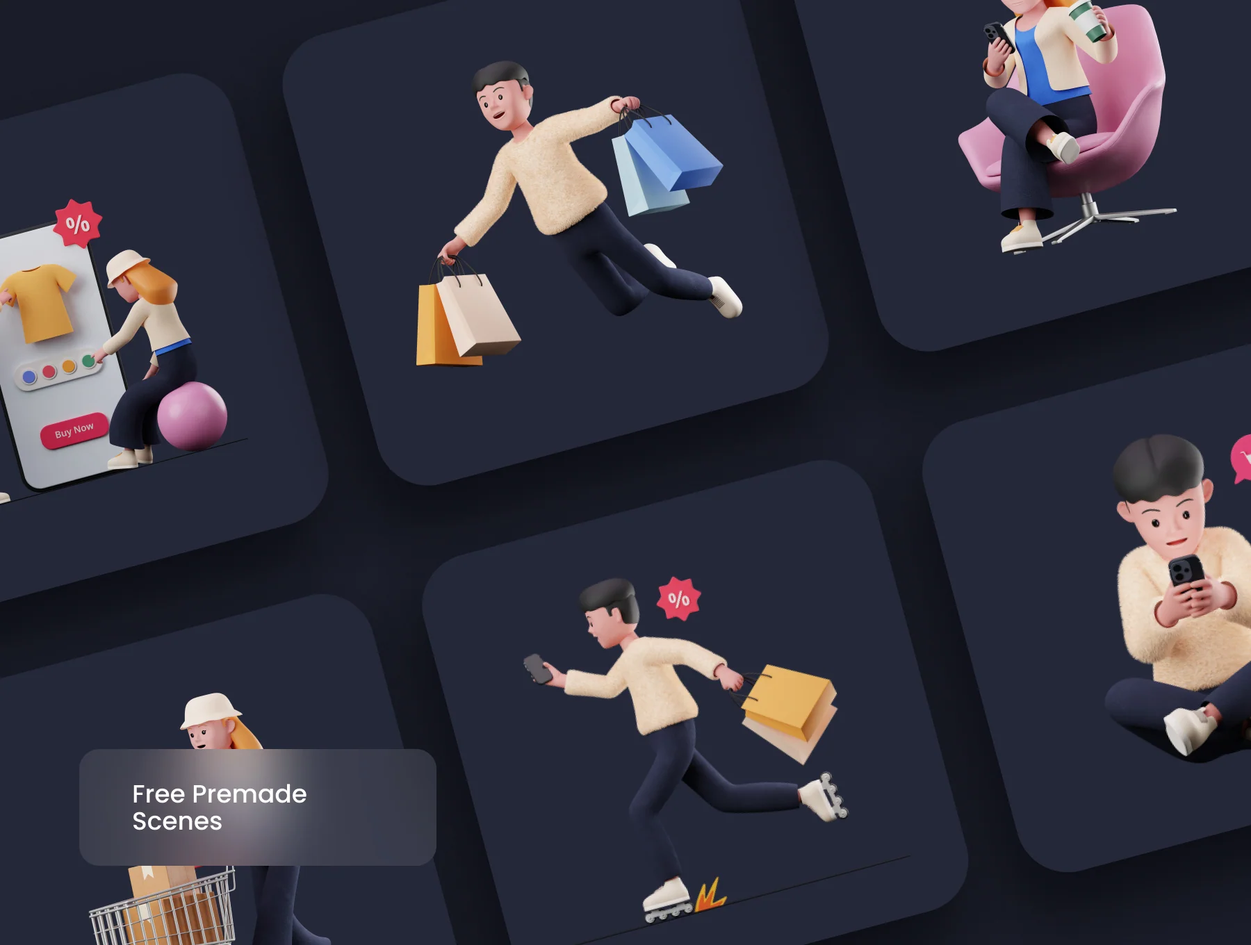 3D Character Library 5