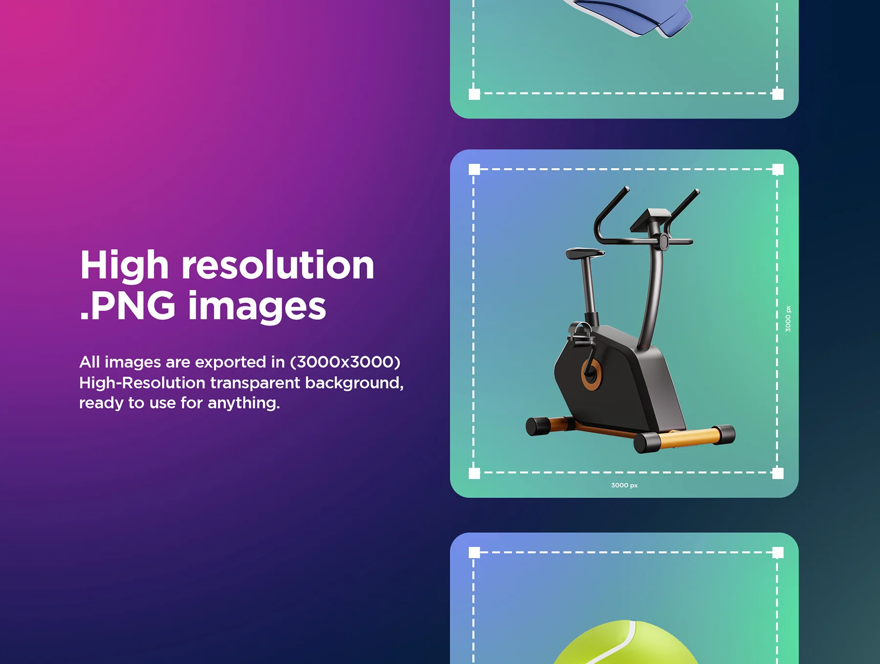 3D Character Pack Sport Illustration & 3D Elements object 8