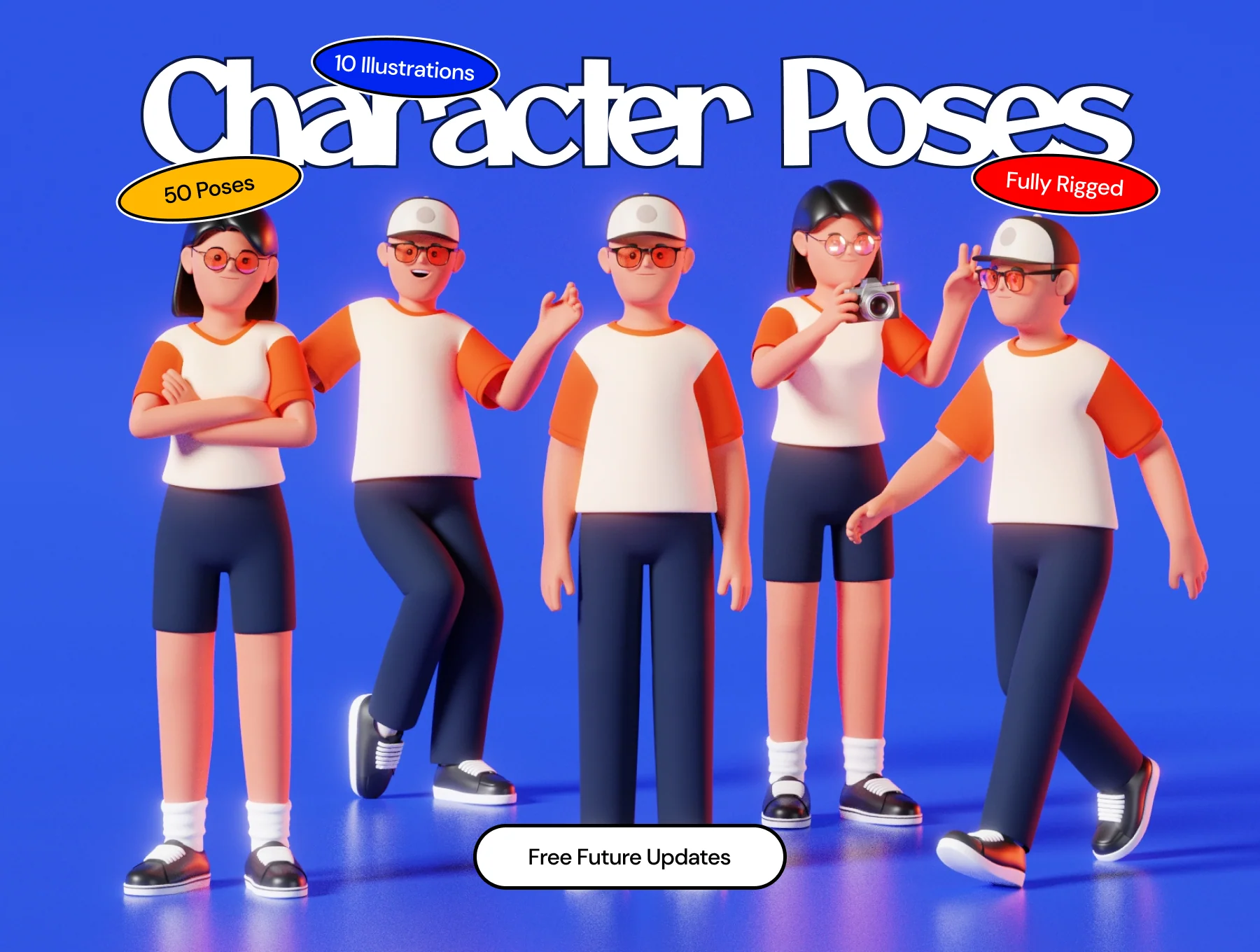 3D Character Poses