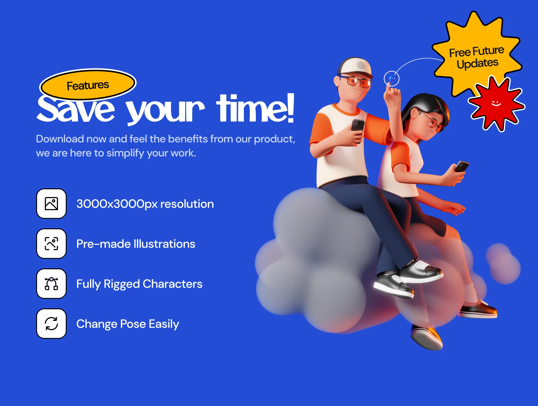 3D Character Poses 2