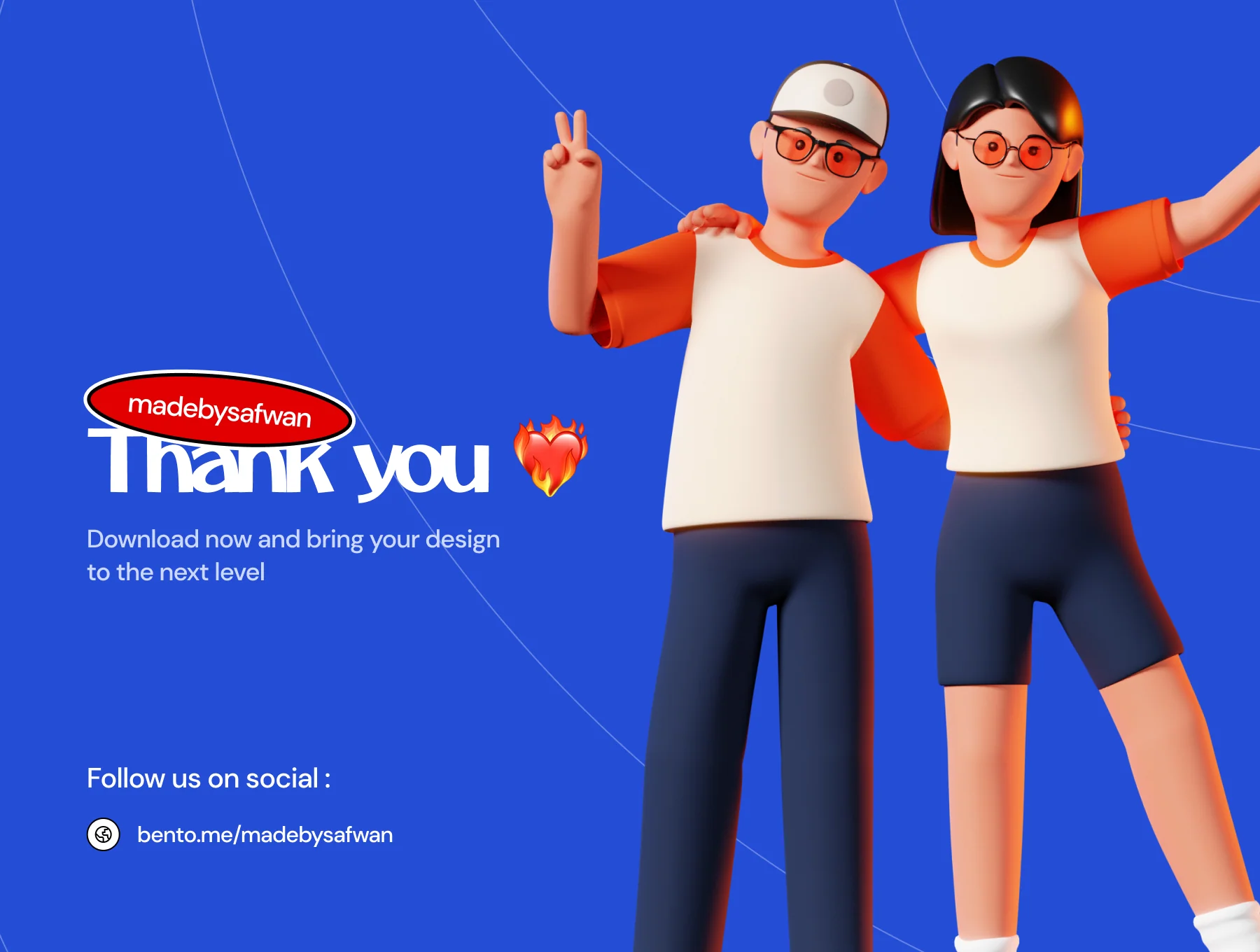 3D Character Poses 6