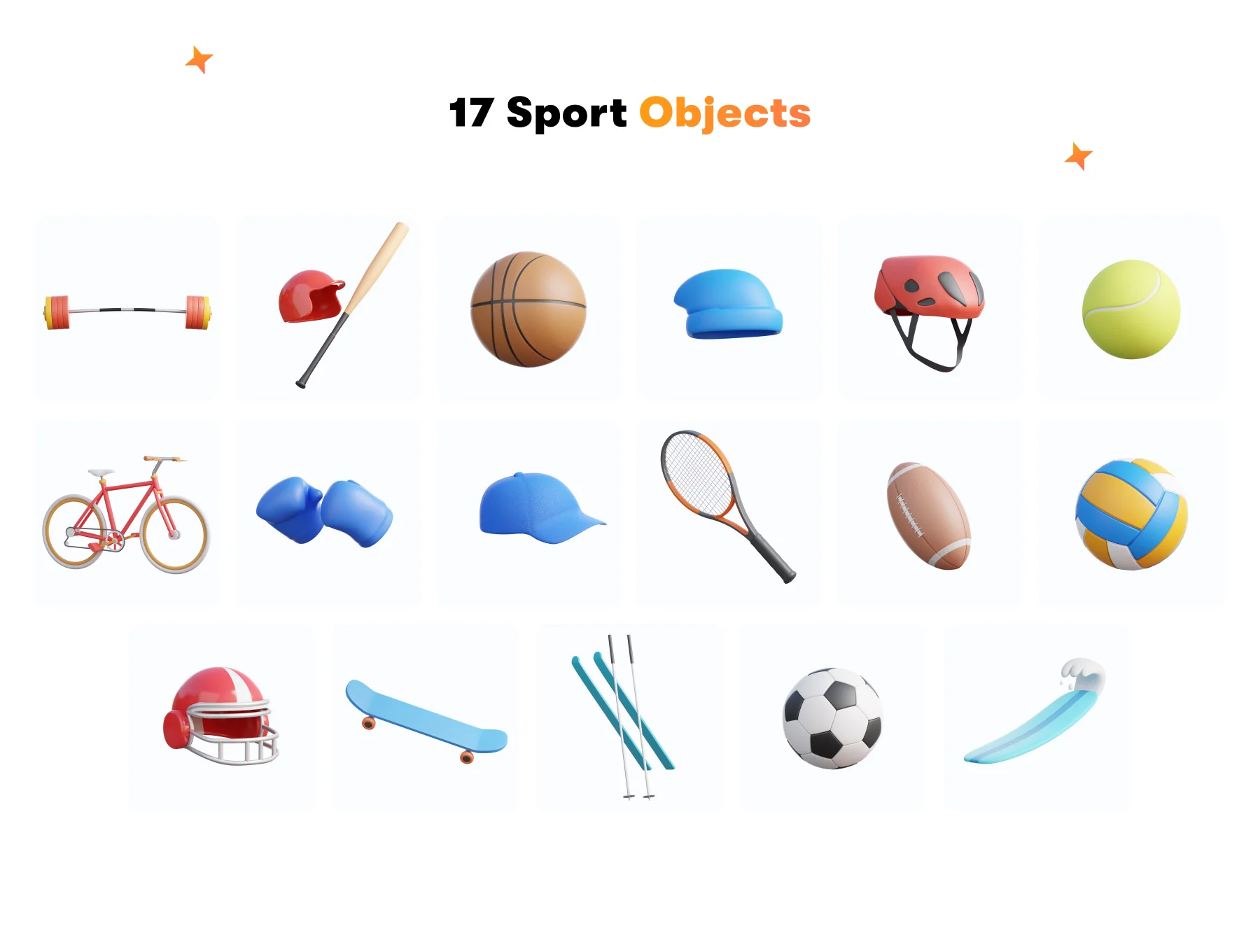 3D Character Sports Pack 6