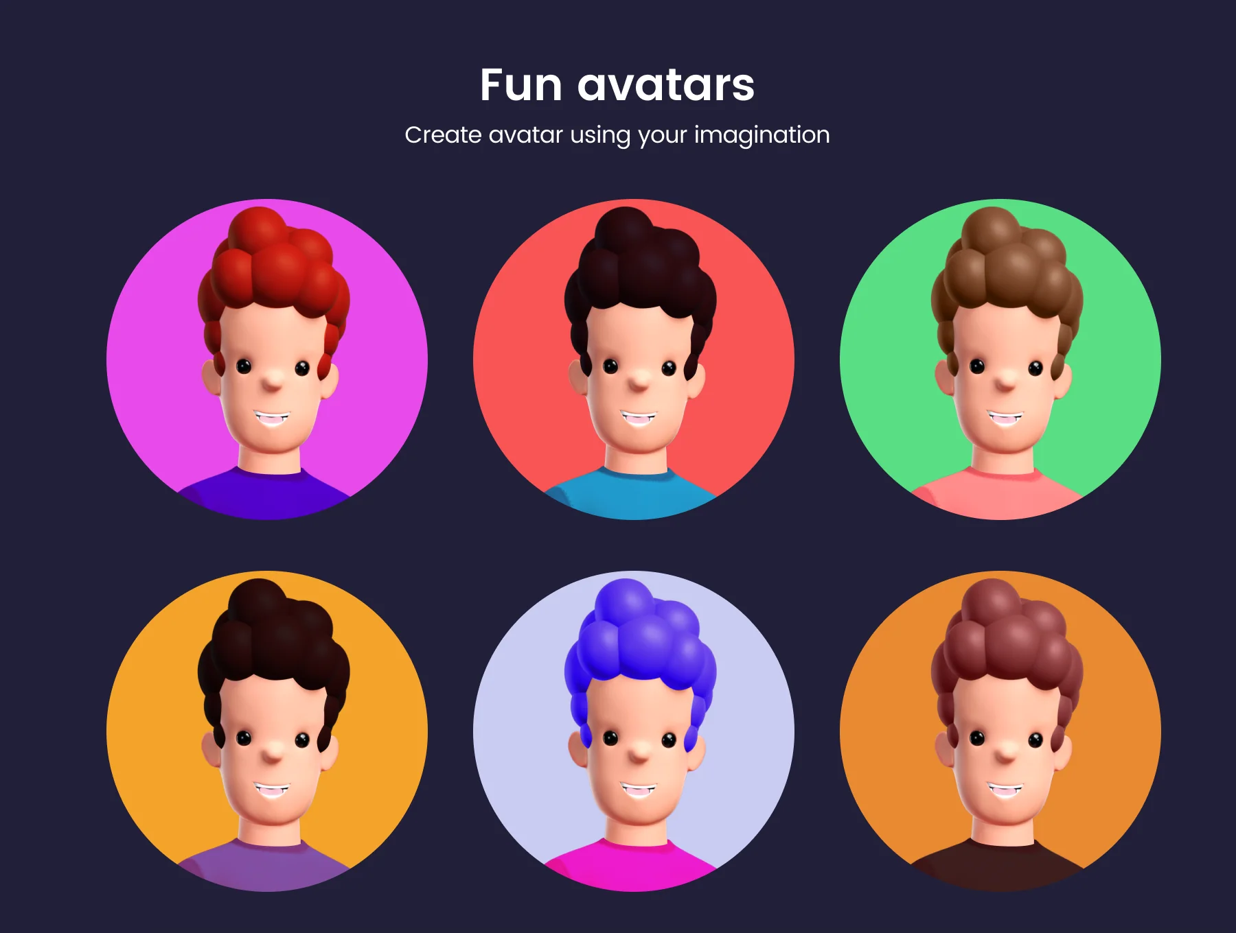 3D character with 10 poses 3