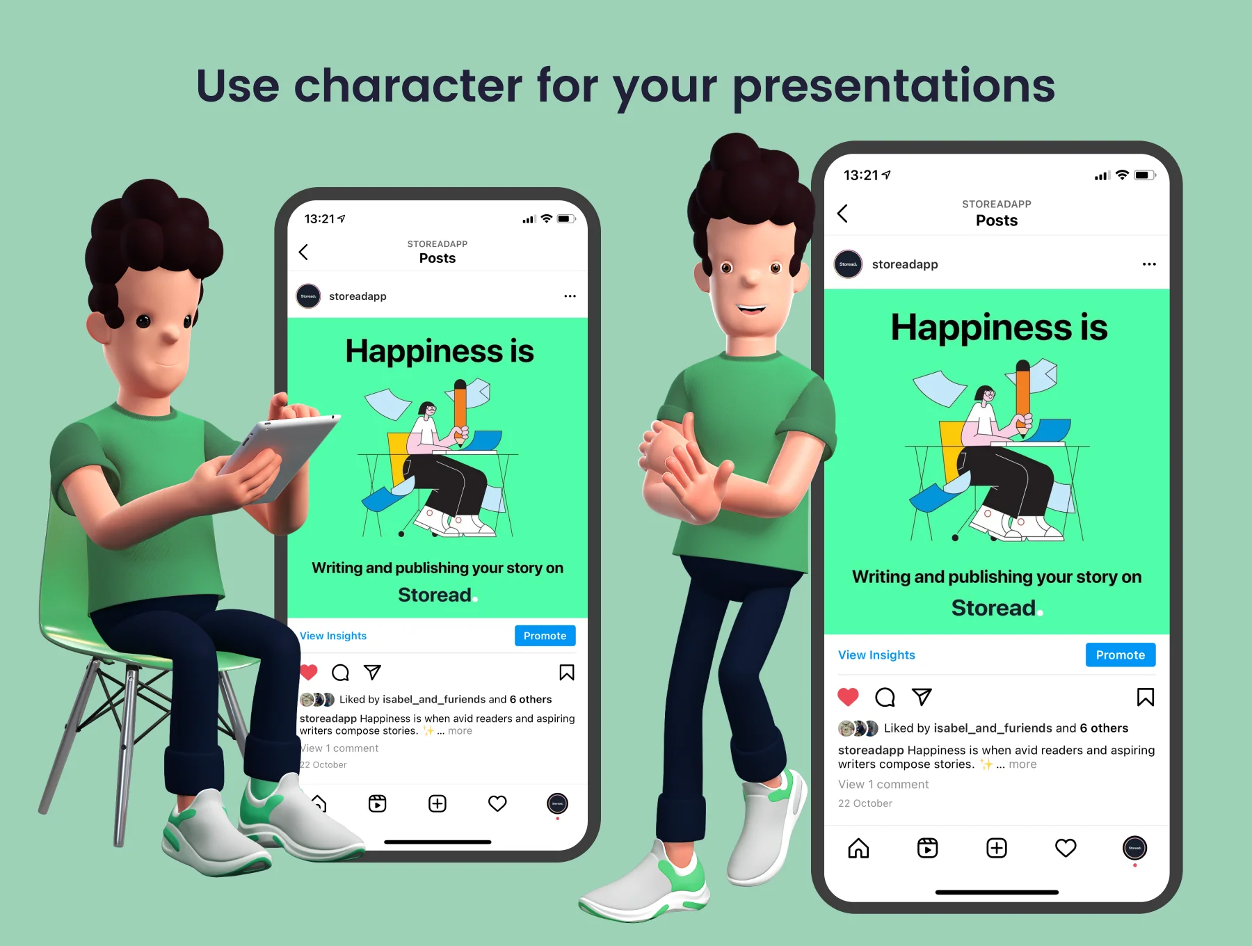 3D character with 10 poses 5