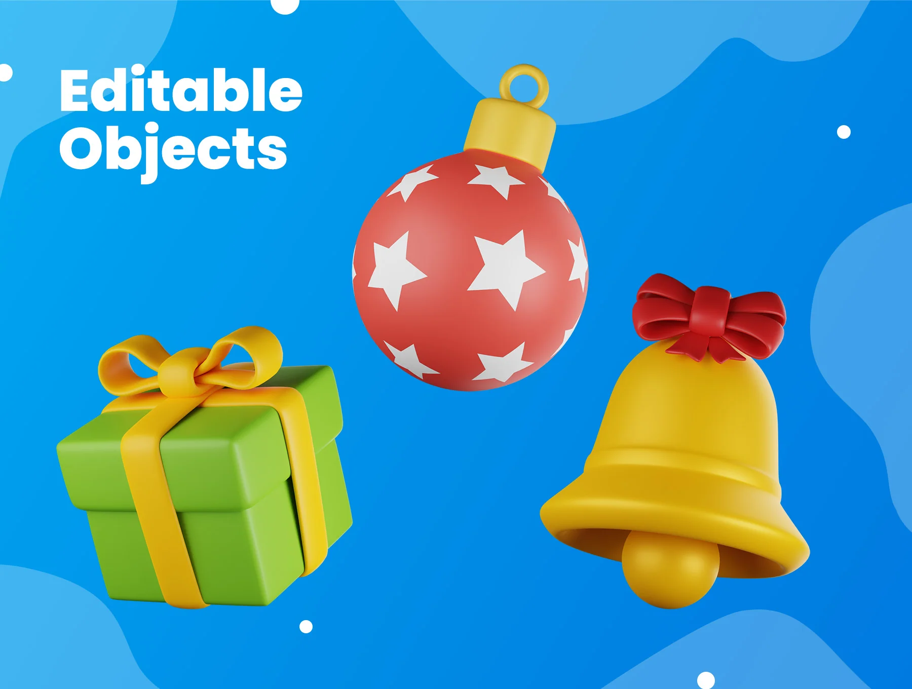 Christmas 3D icons 4