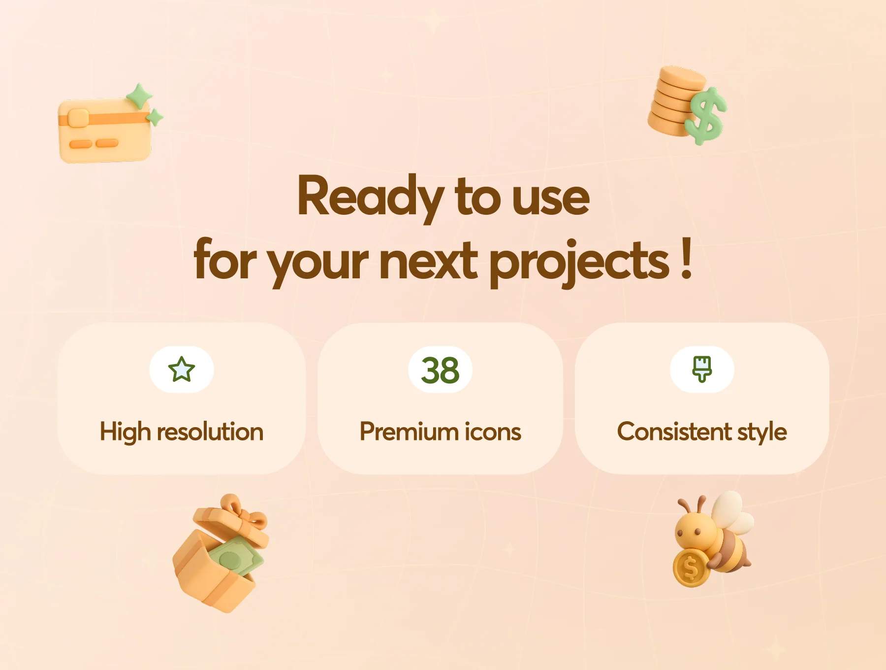 3D Clay Finance Icon Set 2
