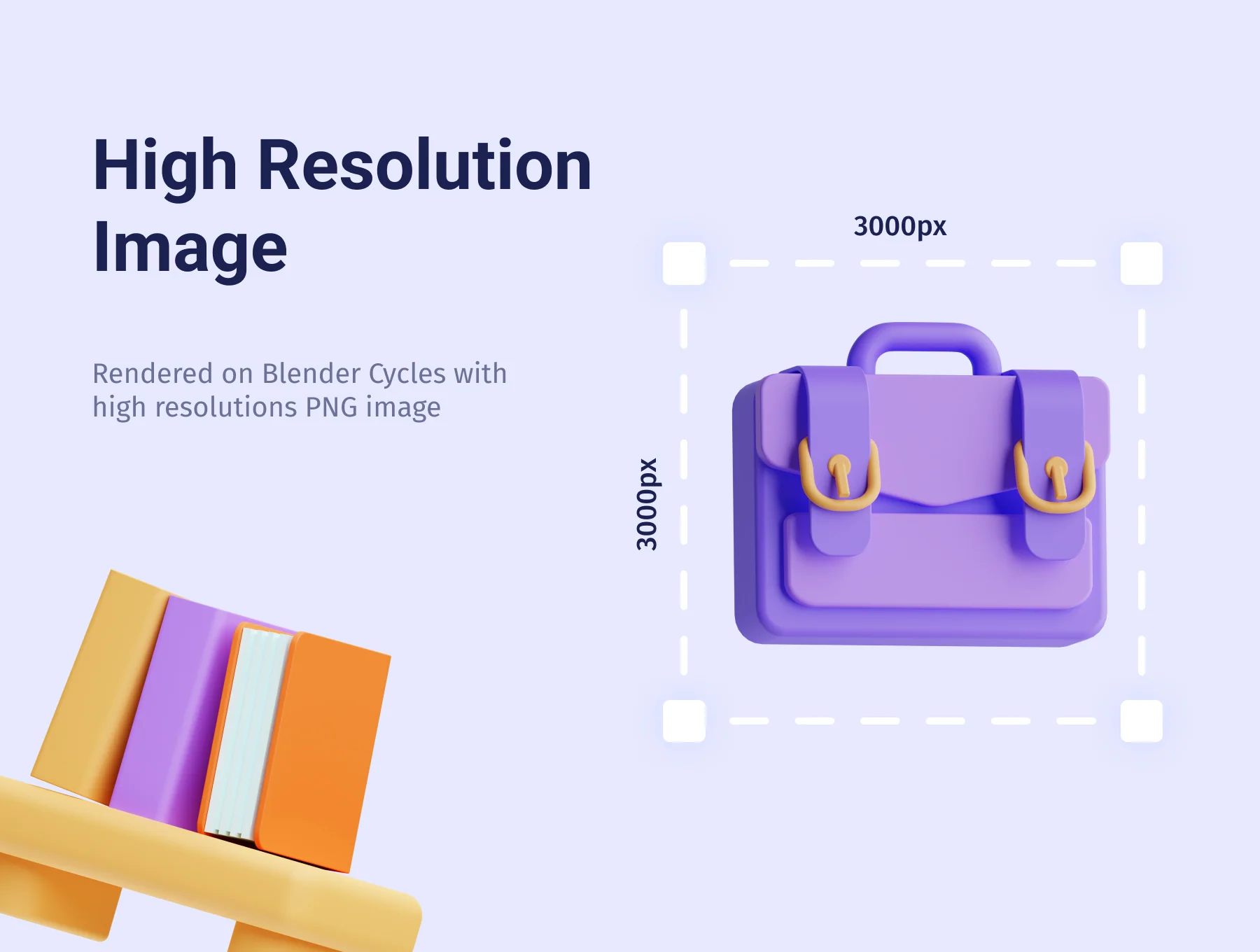 3D College Icon Set 3