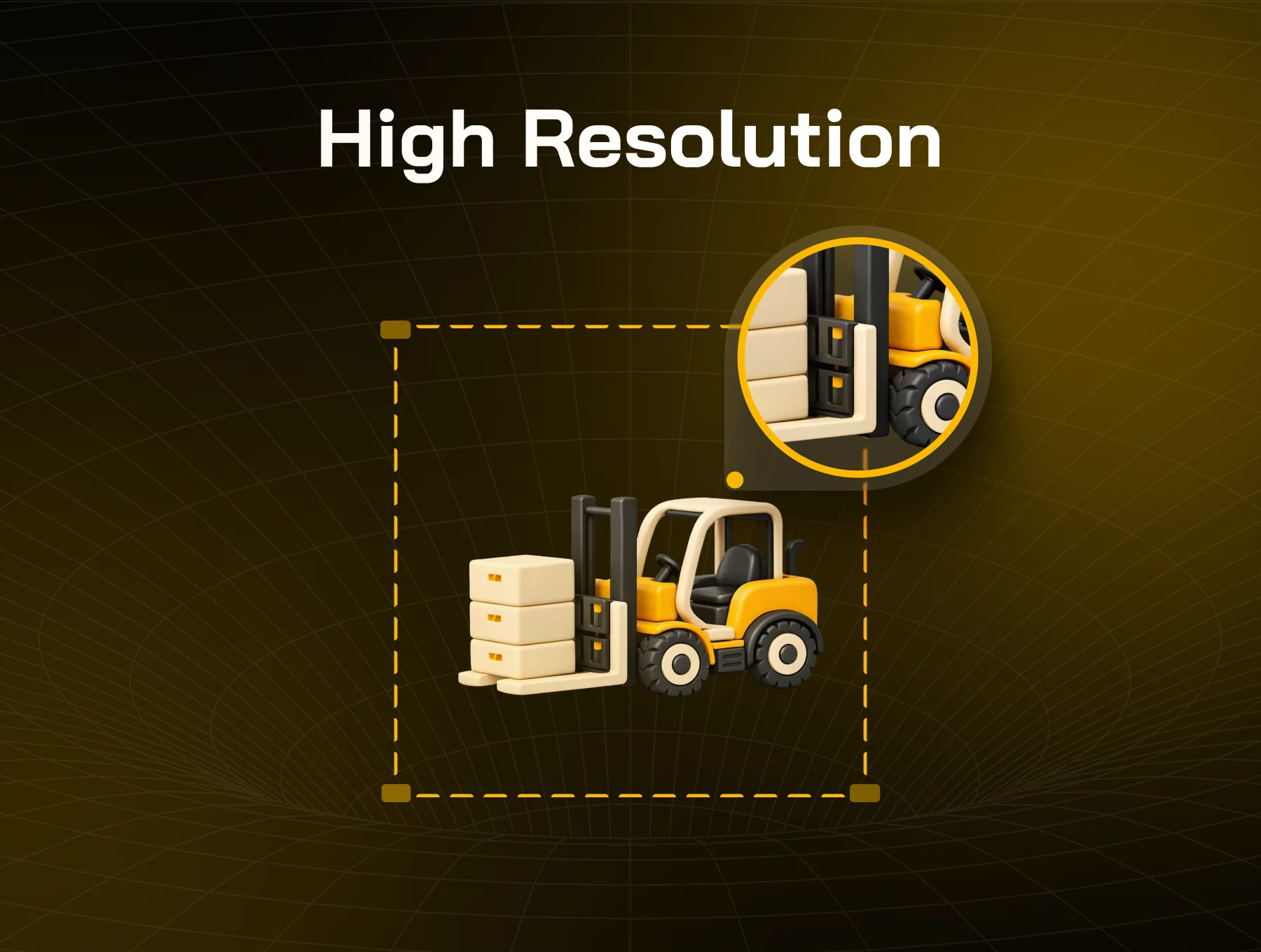 3D Construction Icon Set 3