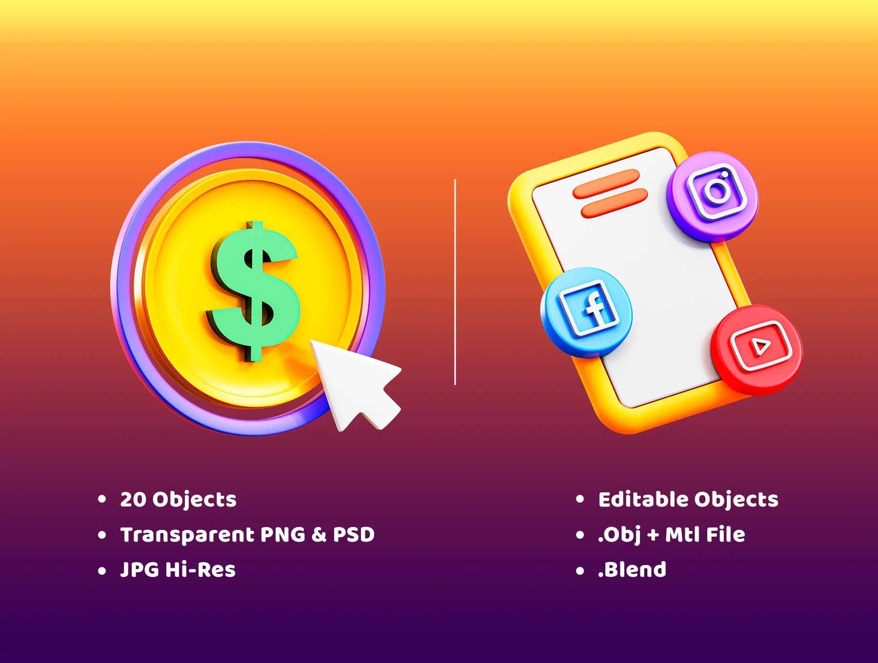 3d Copywriting Icon 4