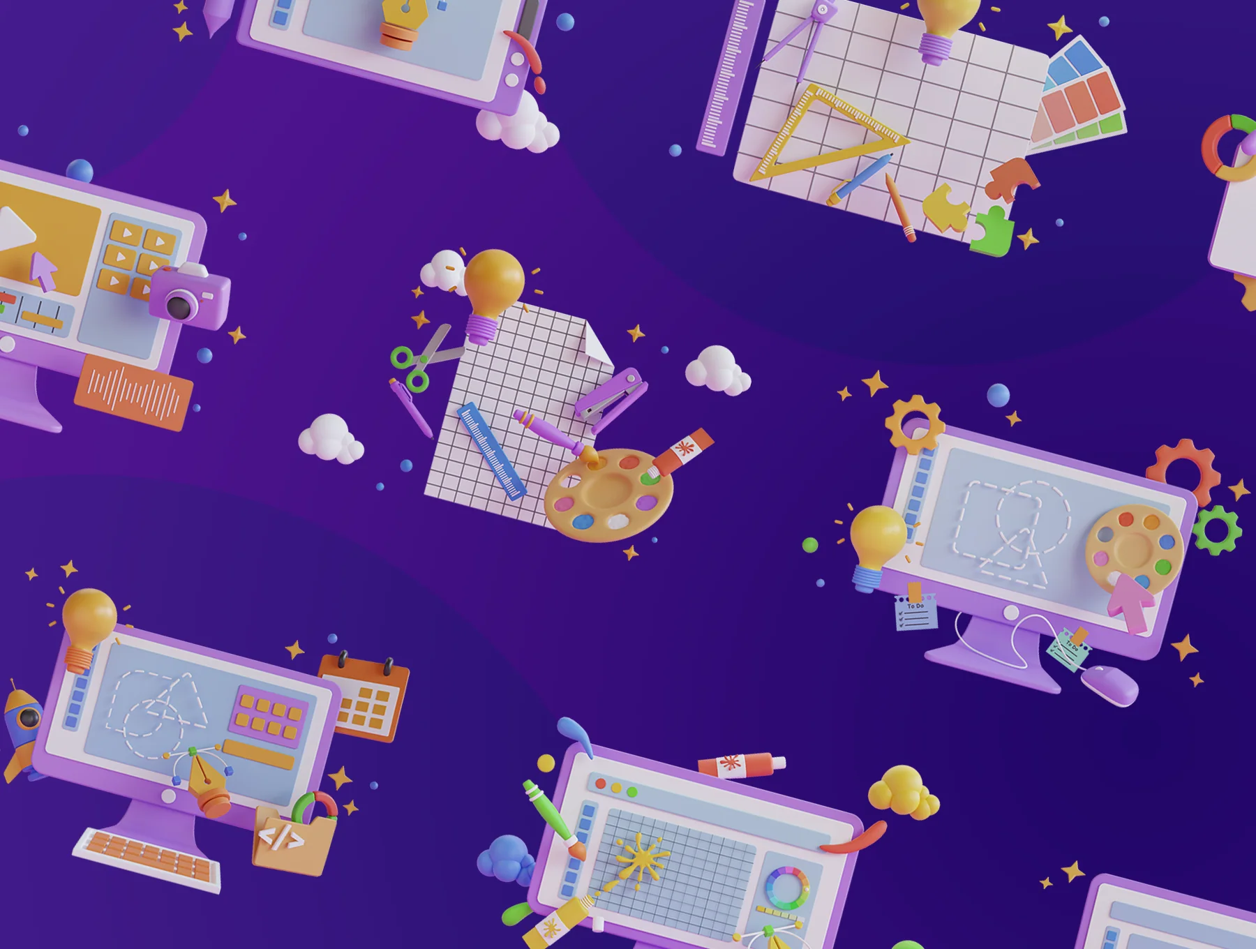 3D Creativity Illustration 5