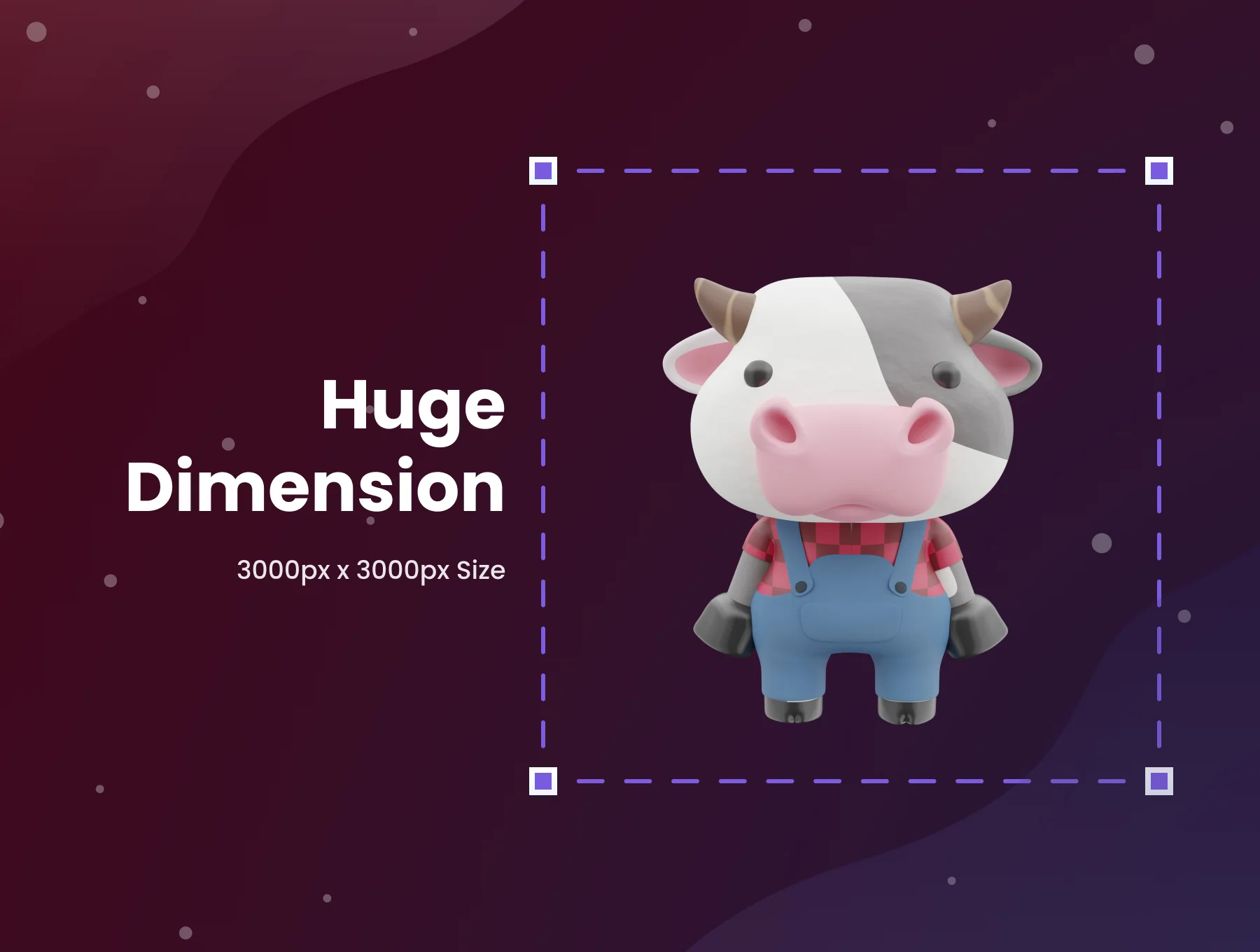 3D Cute Animal Characters Illustration 2