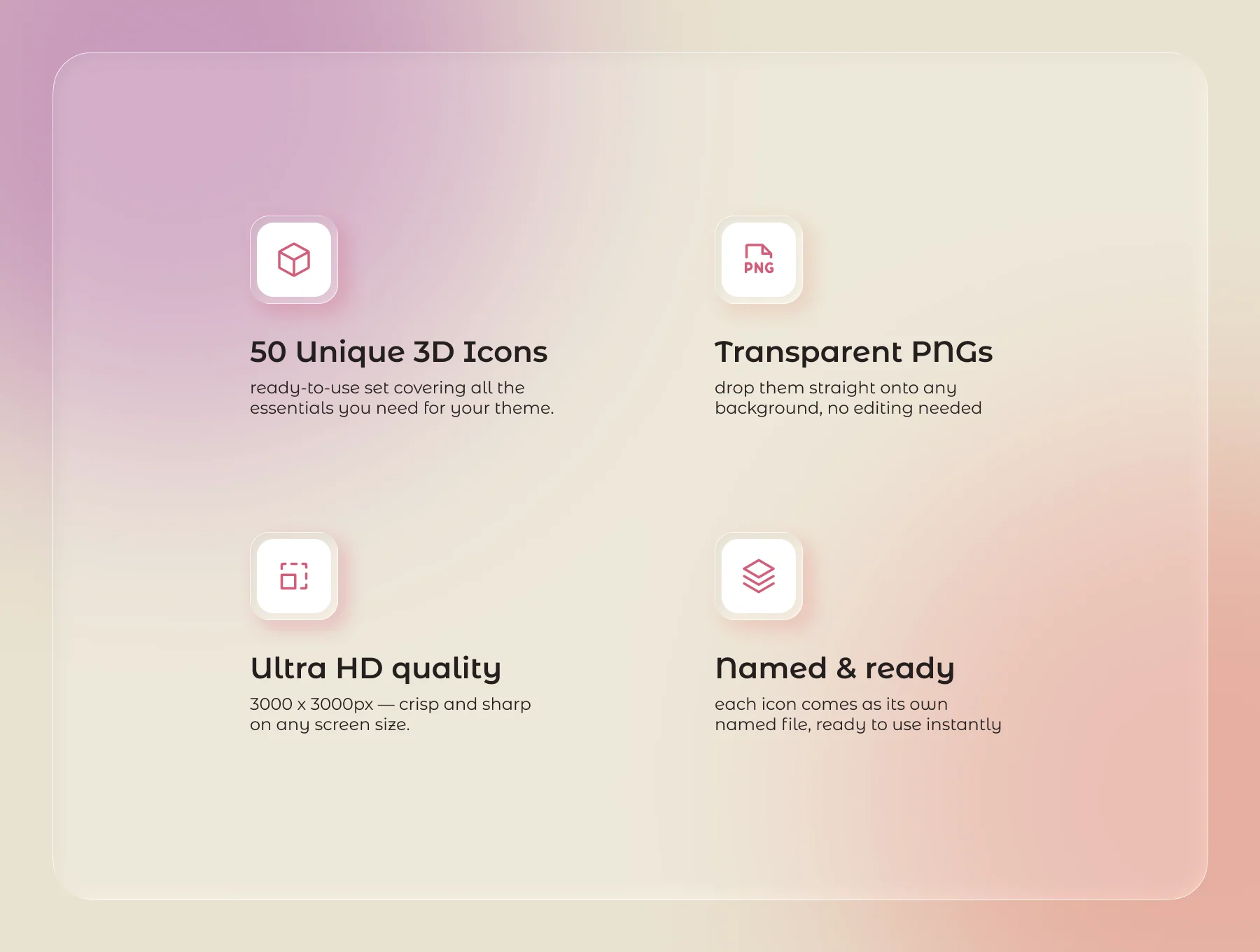 3D Cute Coffee Icons Set 2