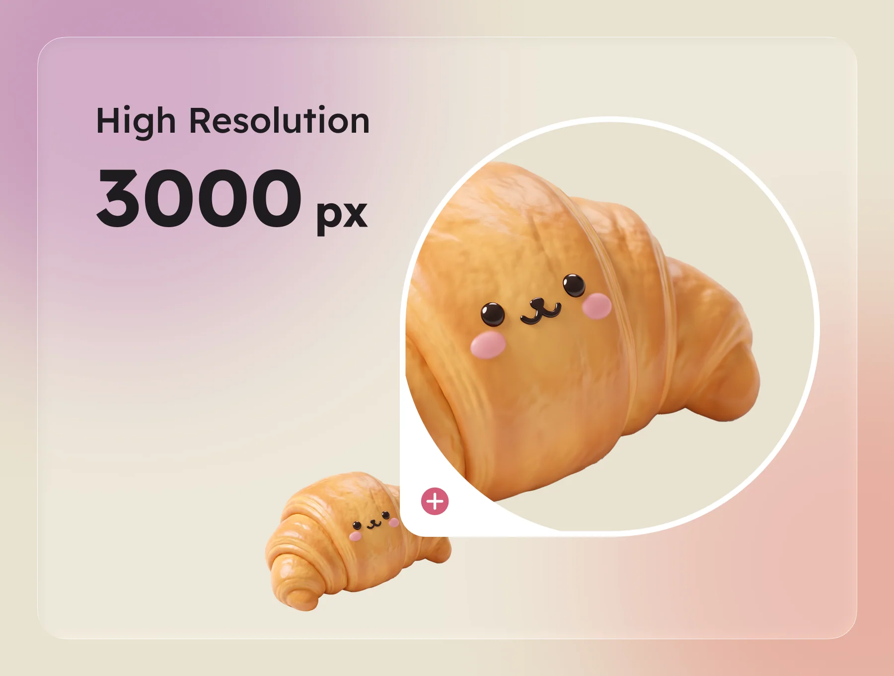 3D Cute Coffee Icons Set 6