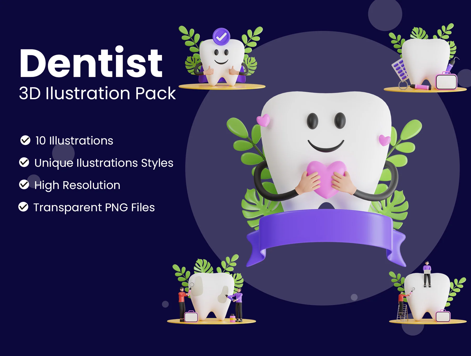 3D Dentist Pack