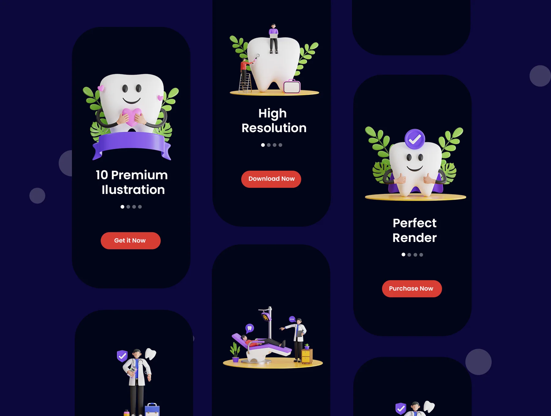 3D Dentist Pack 5
