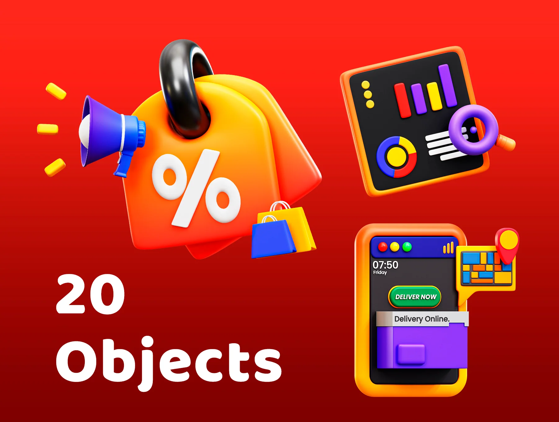 3d Digital Marketing Icon 5