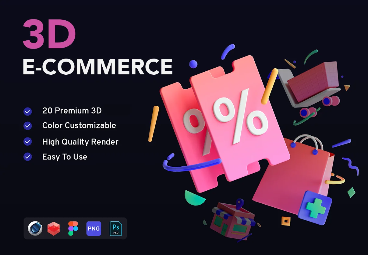 3D E-Commerce Pack