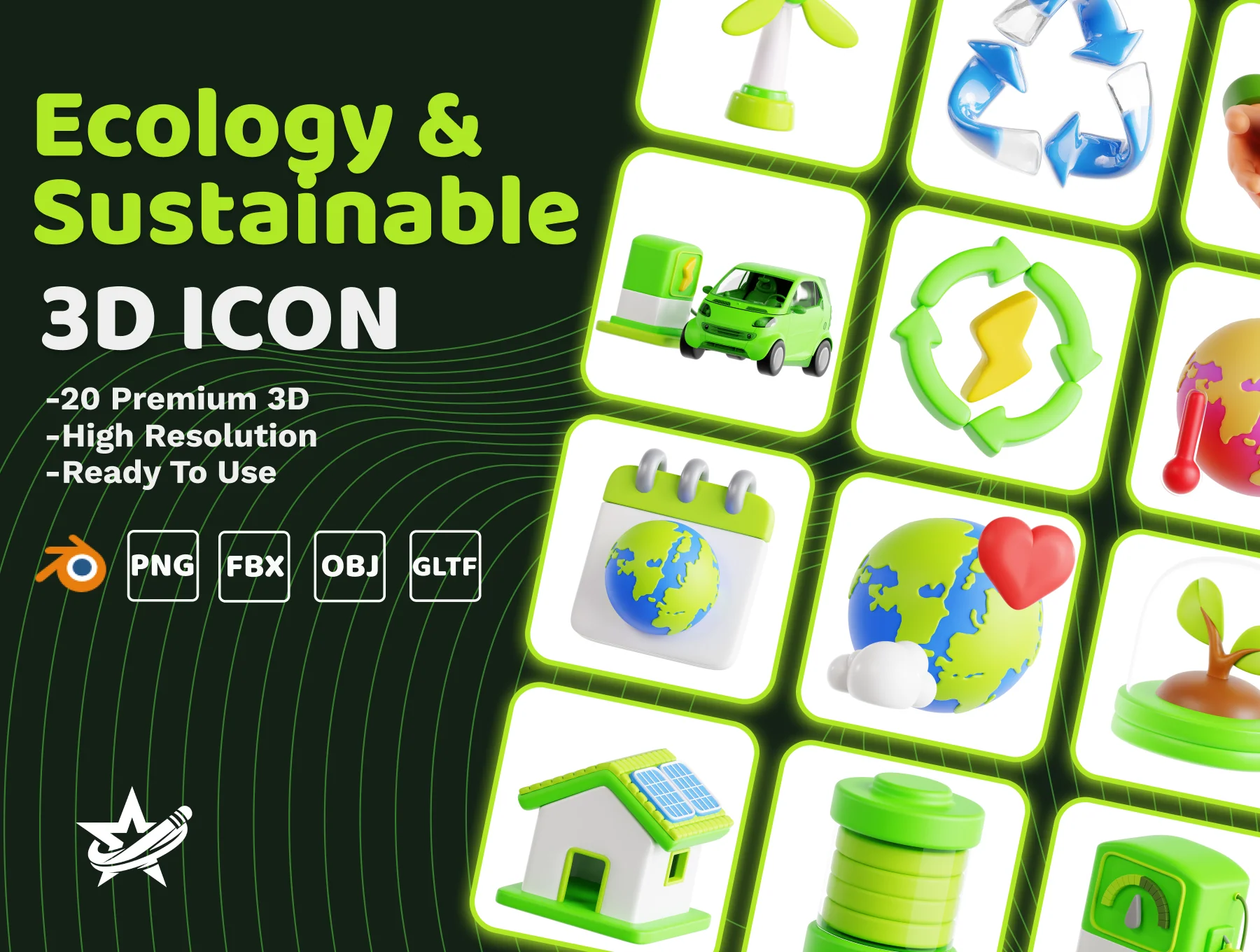 3D Ecology&Sustainable