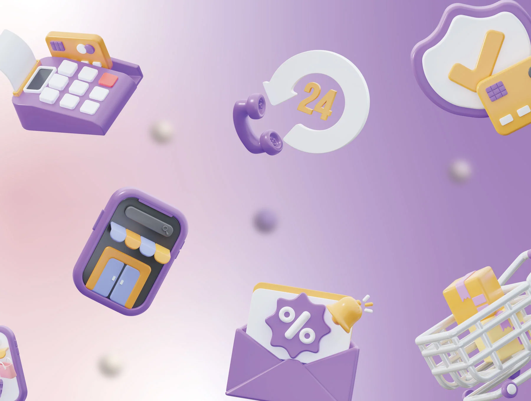 3d E_Commerce Icon 2