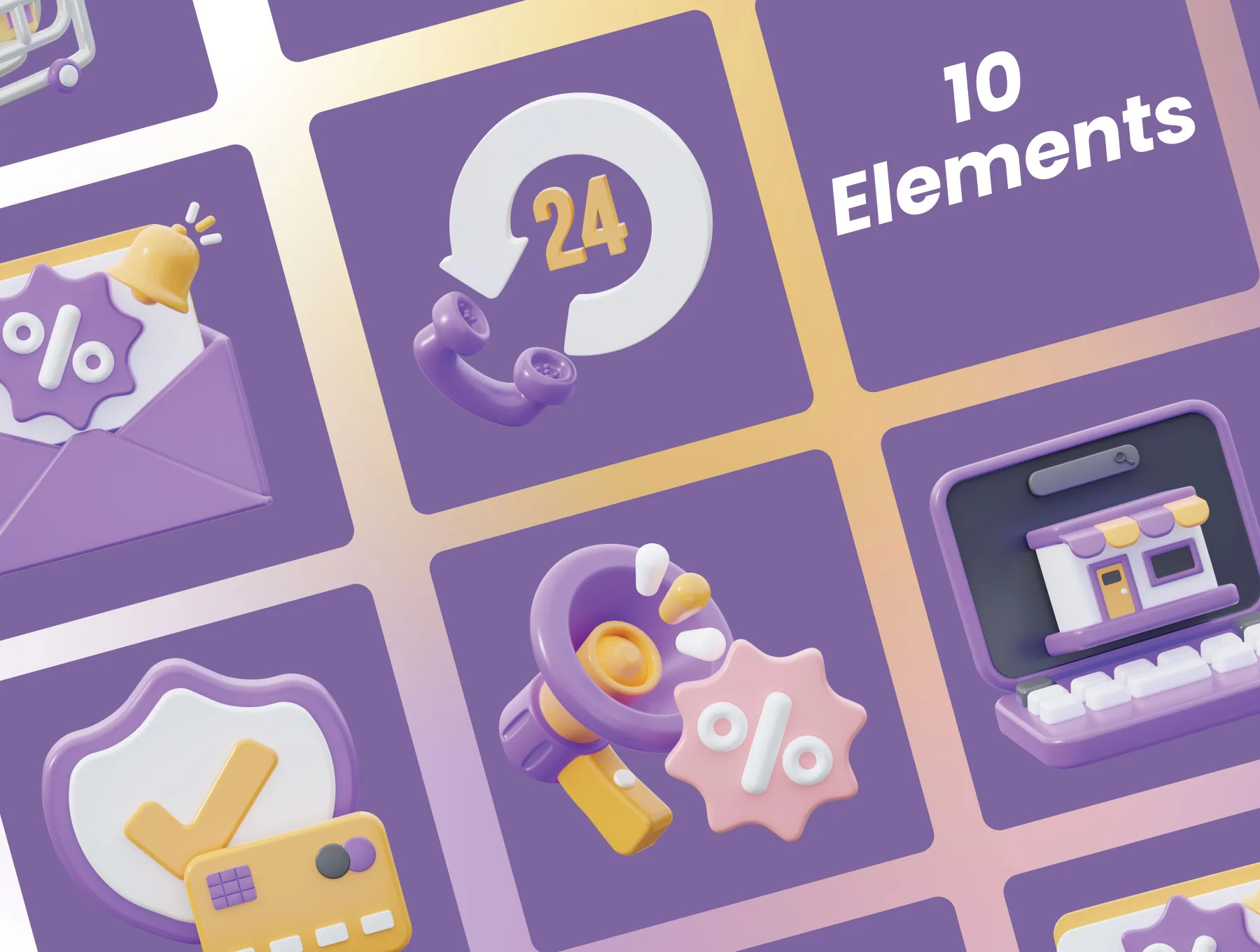 3d E_Commerce Icon 5