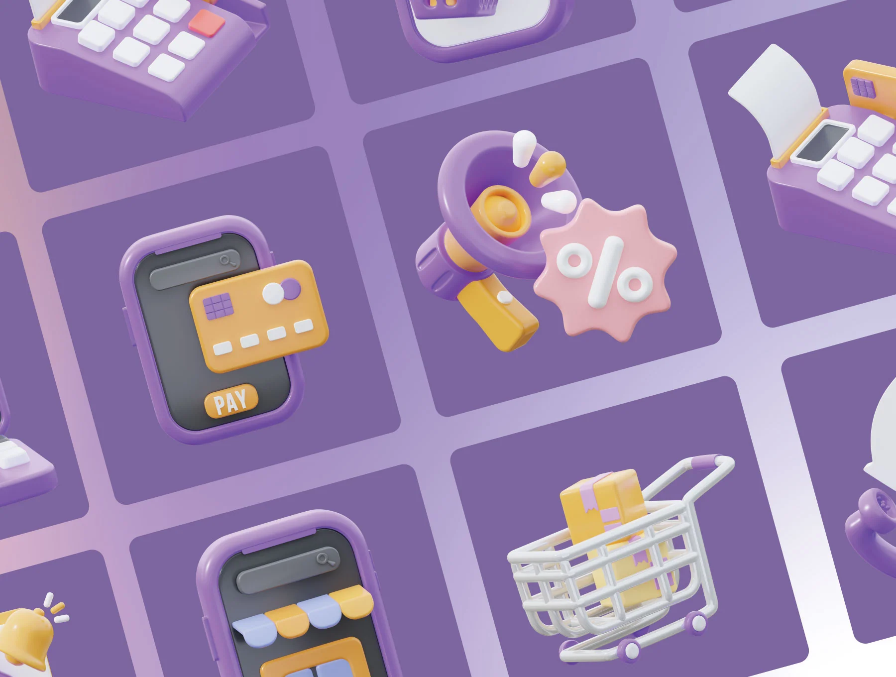 3d E_Commerce Icon 6